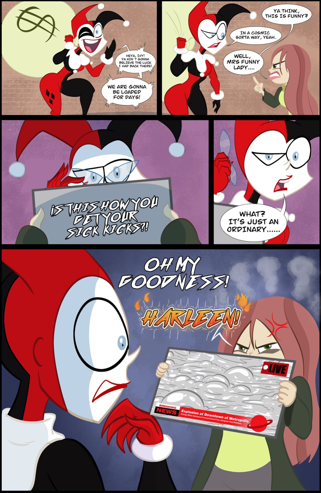 [Ameizing Lewds] DC Super Hero Girls: #Tentacletime