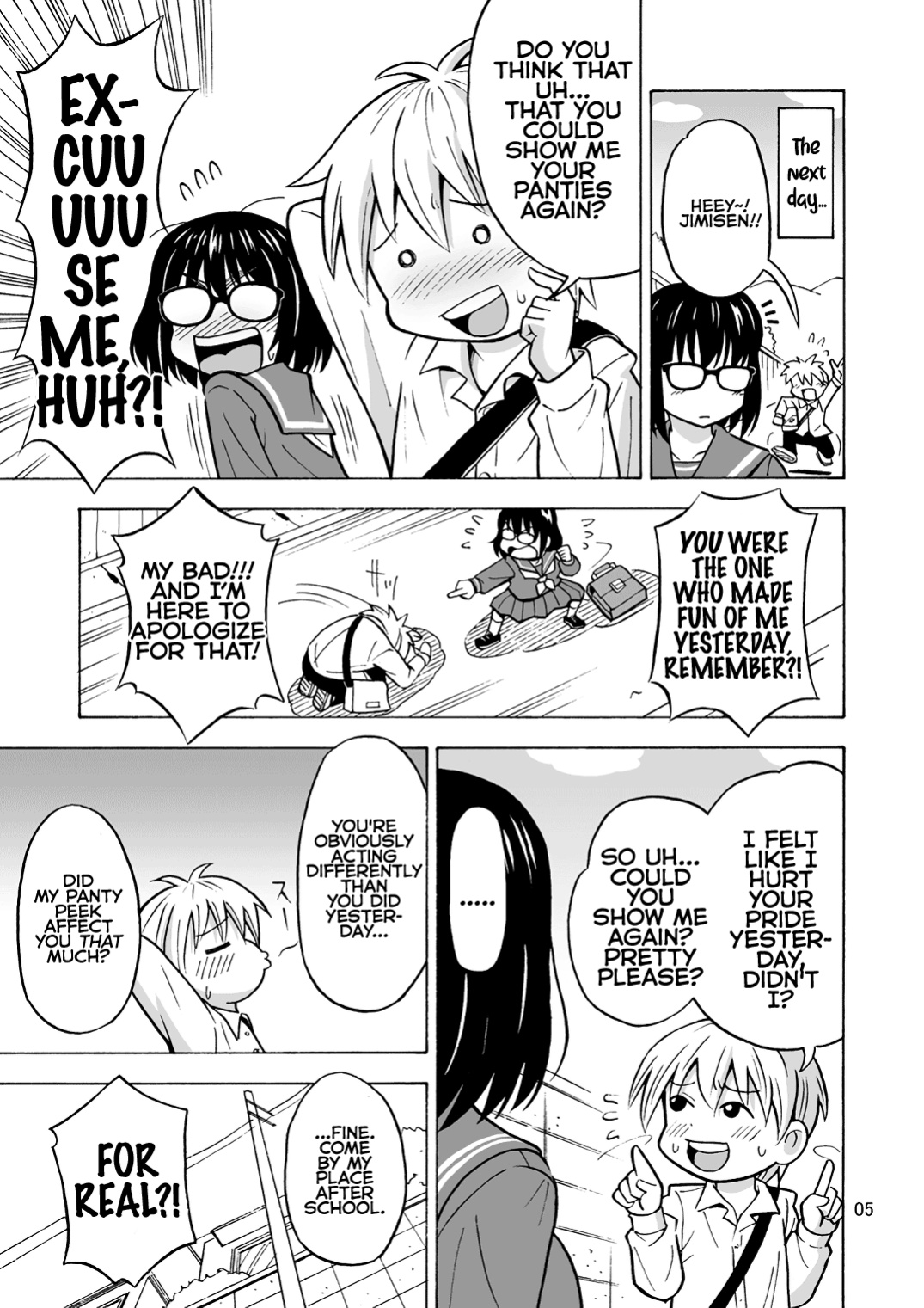 [Yoshida Gorou Shoukai (Yoshida Gorou)] Jimi Danshi TS shita Kekka... | Guy Jimi Swapped Genders... [MMAG Translations]