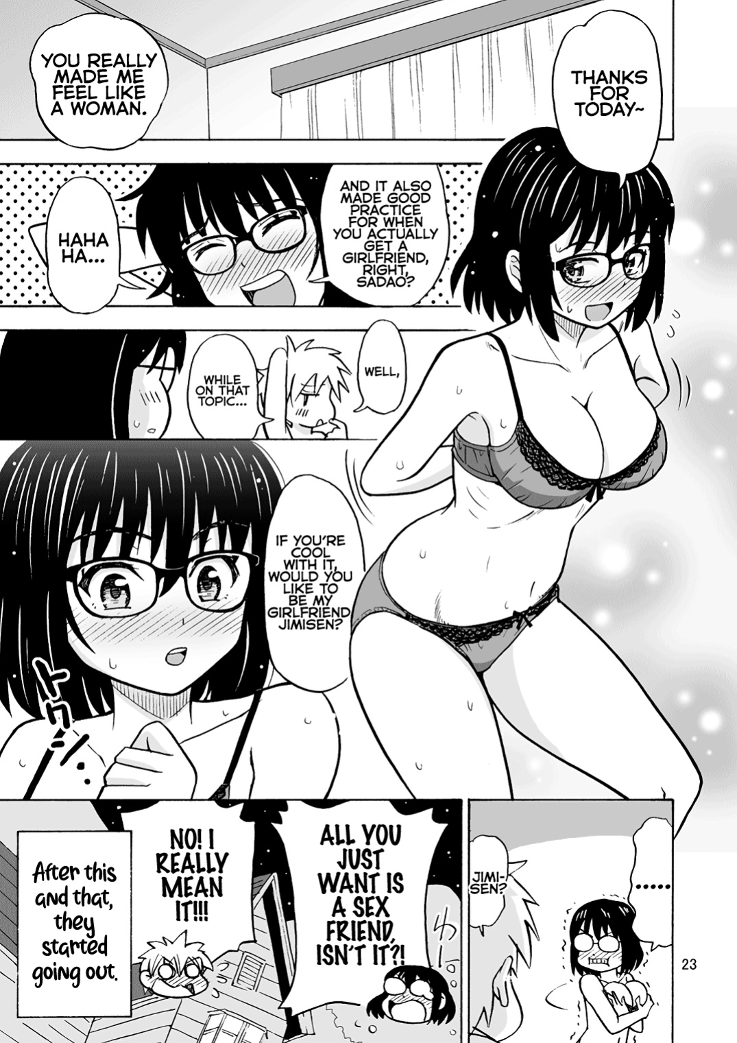 [Yoshida Gorou Shoukai (Yoshida Gorou)] Jimi Danshi TS shita Kekka... | Guy Jimi Swapped Genders... [MMAG Translations]