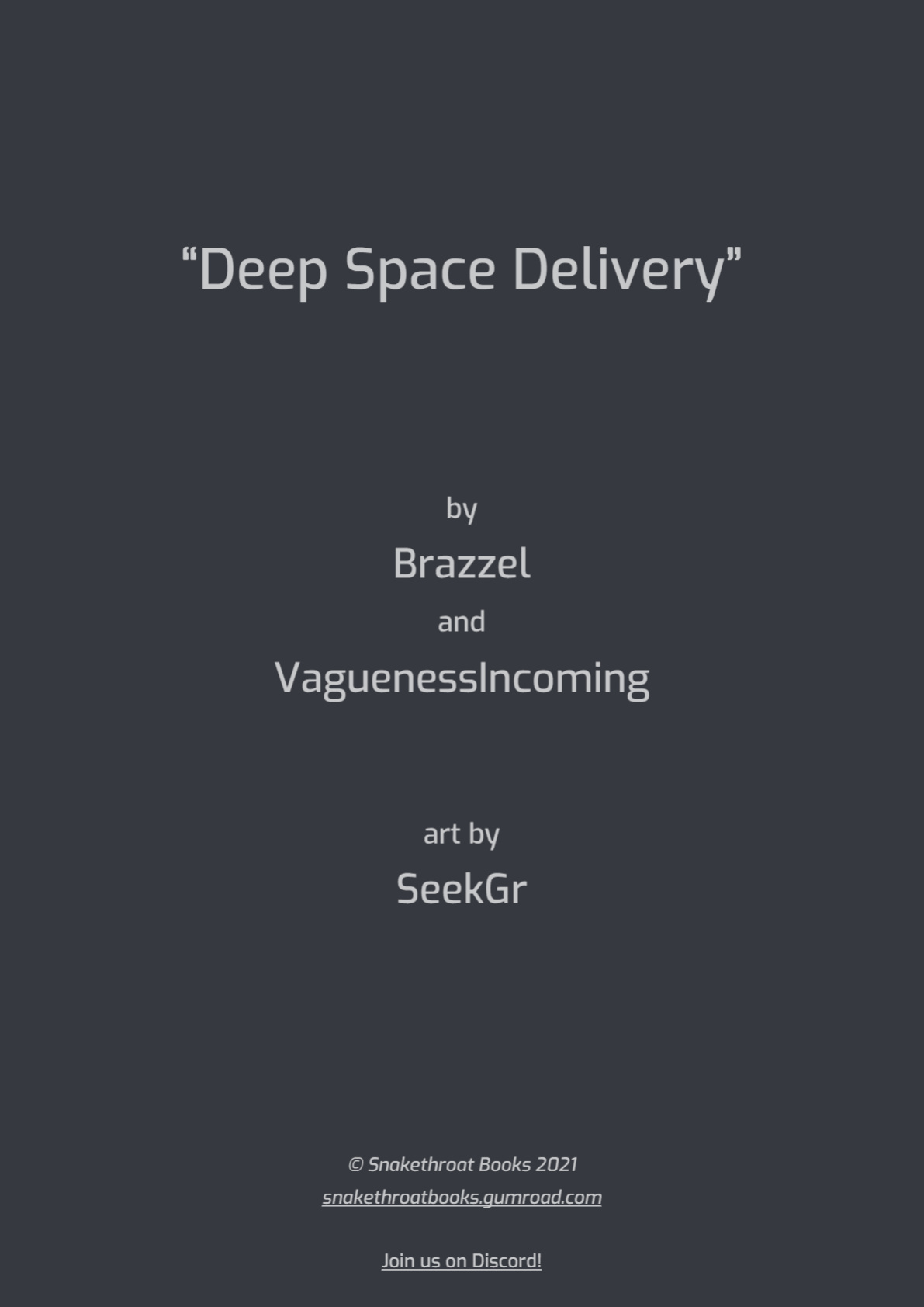 [SeekGr] Deep Space Delivery