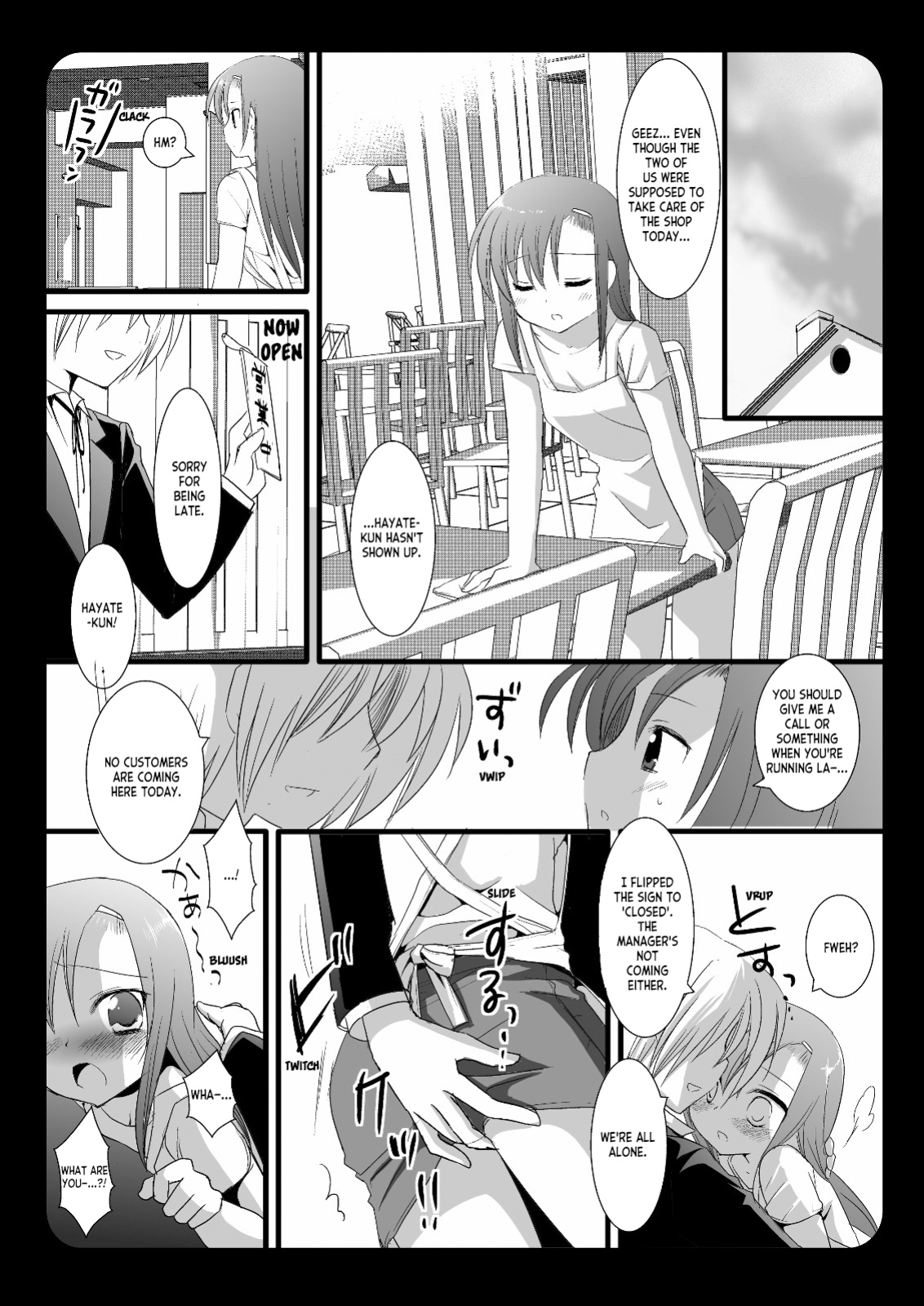 (C74) [Nagiyamasugi (Nagiyama)] Sakuya to Haru-san no Yabou | Sakuya and Haru-san's Ambition + Hinagiku (Hayate no Gotoku!) [ianuela]