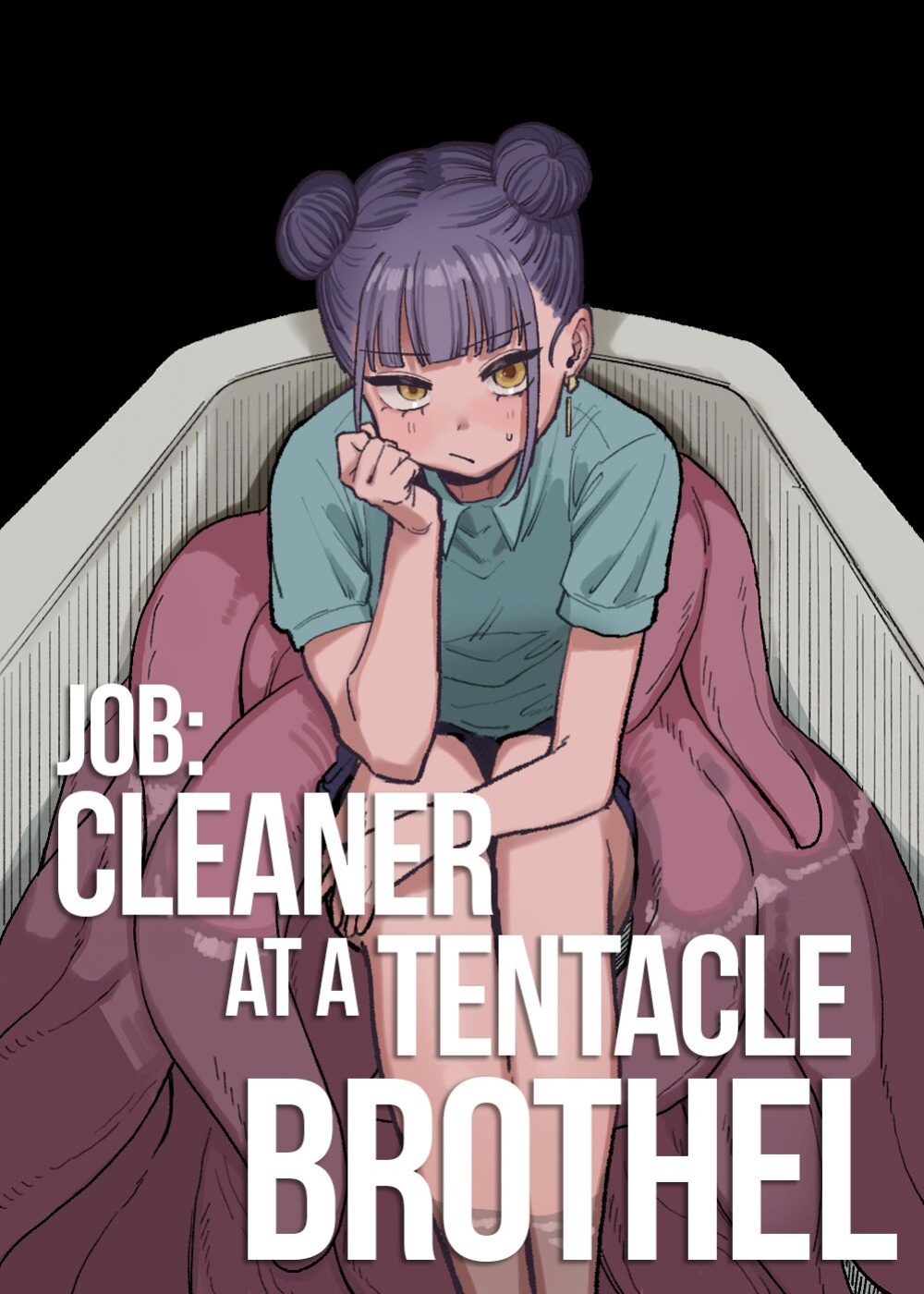 [Oyogi (Kanashiro no Hako)] Shokushu Fuuzoku Seisou Baito | Job: Cleaner at at Tentacle Brothel [A Cool Person]