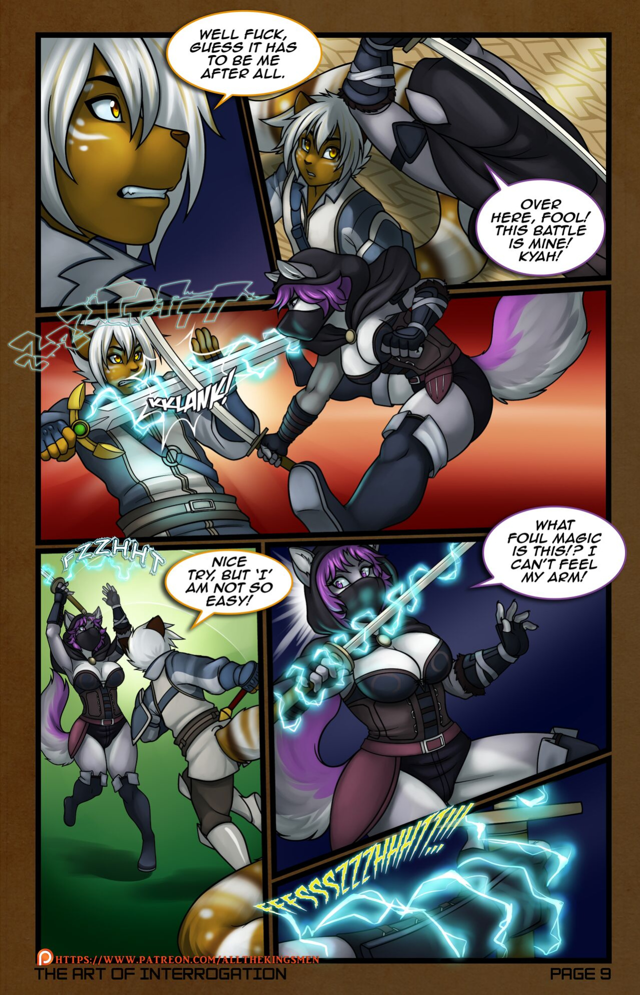 Art of Interrogation [Lavenderpandy, ThBlackRook, Travaris Rhade]