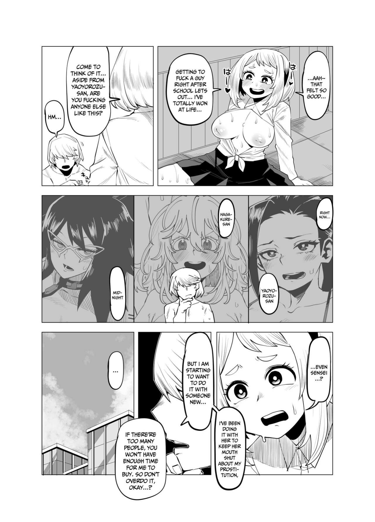 [Oekaki Kaki] Teisou Gyakuten Butsu ~Ashido Mina no Baai~ | Inverted Morality Academia ~Ashido Mina's Case~ (Boku no Hero Academia)