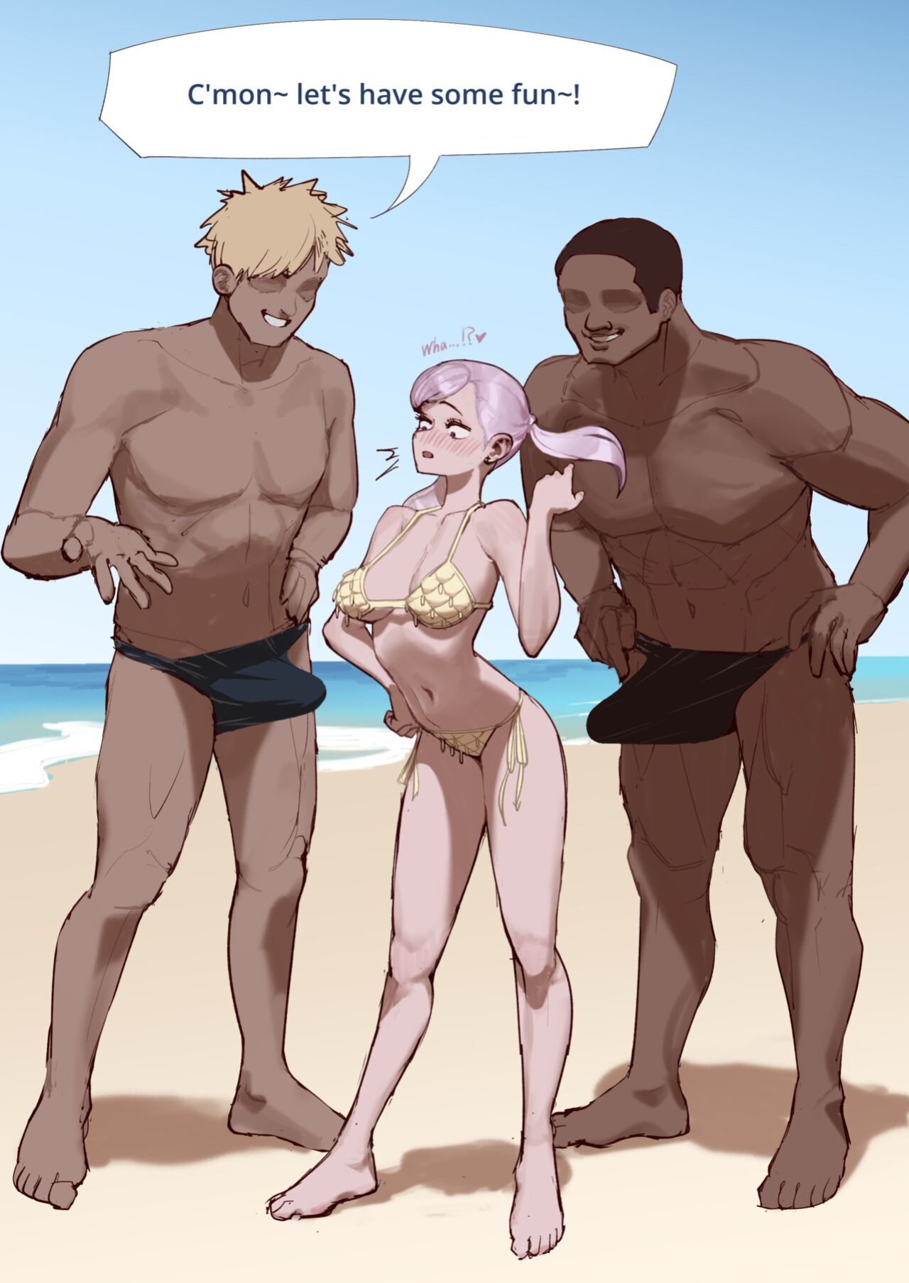 [wjs07] Noelle Silva at the beach (Black Clover)