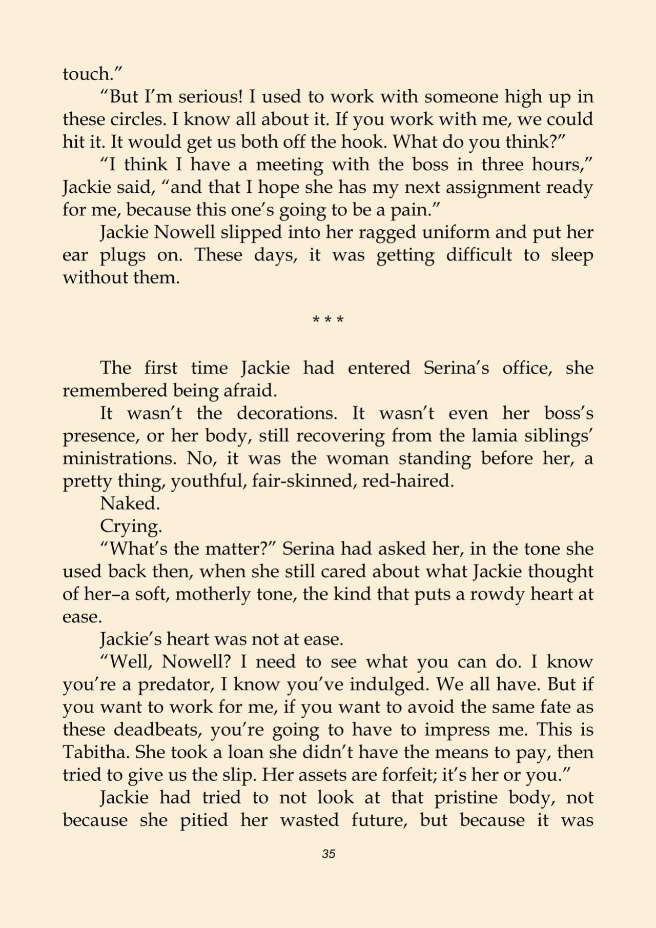 [SeekGr] Jackie Nowell, Loan Shark in 168 Hours to Digest