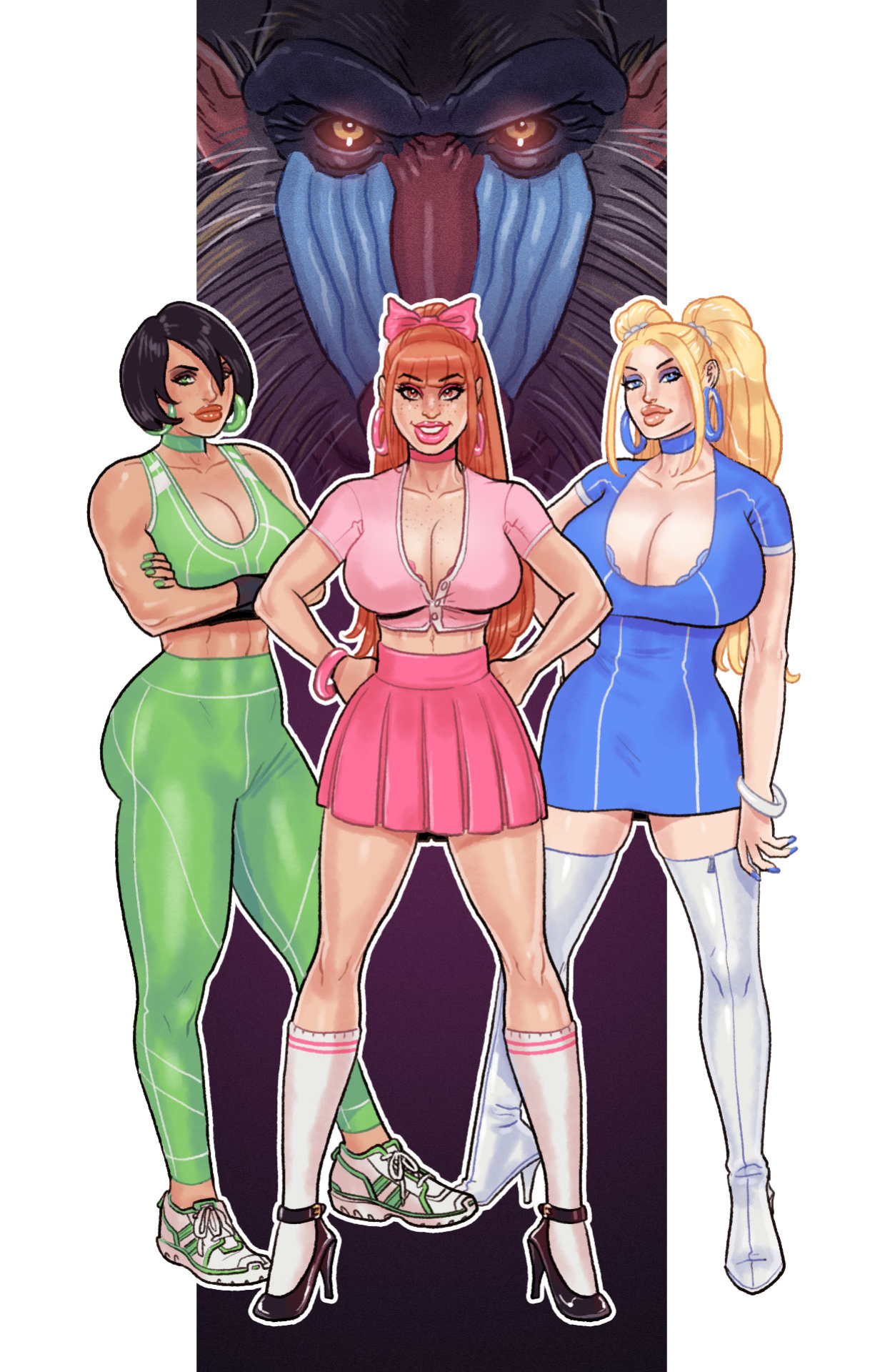 [Pegasus] Mandrill vs the Powerpuff Girls [COMPLETE]
