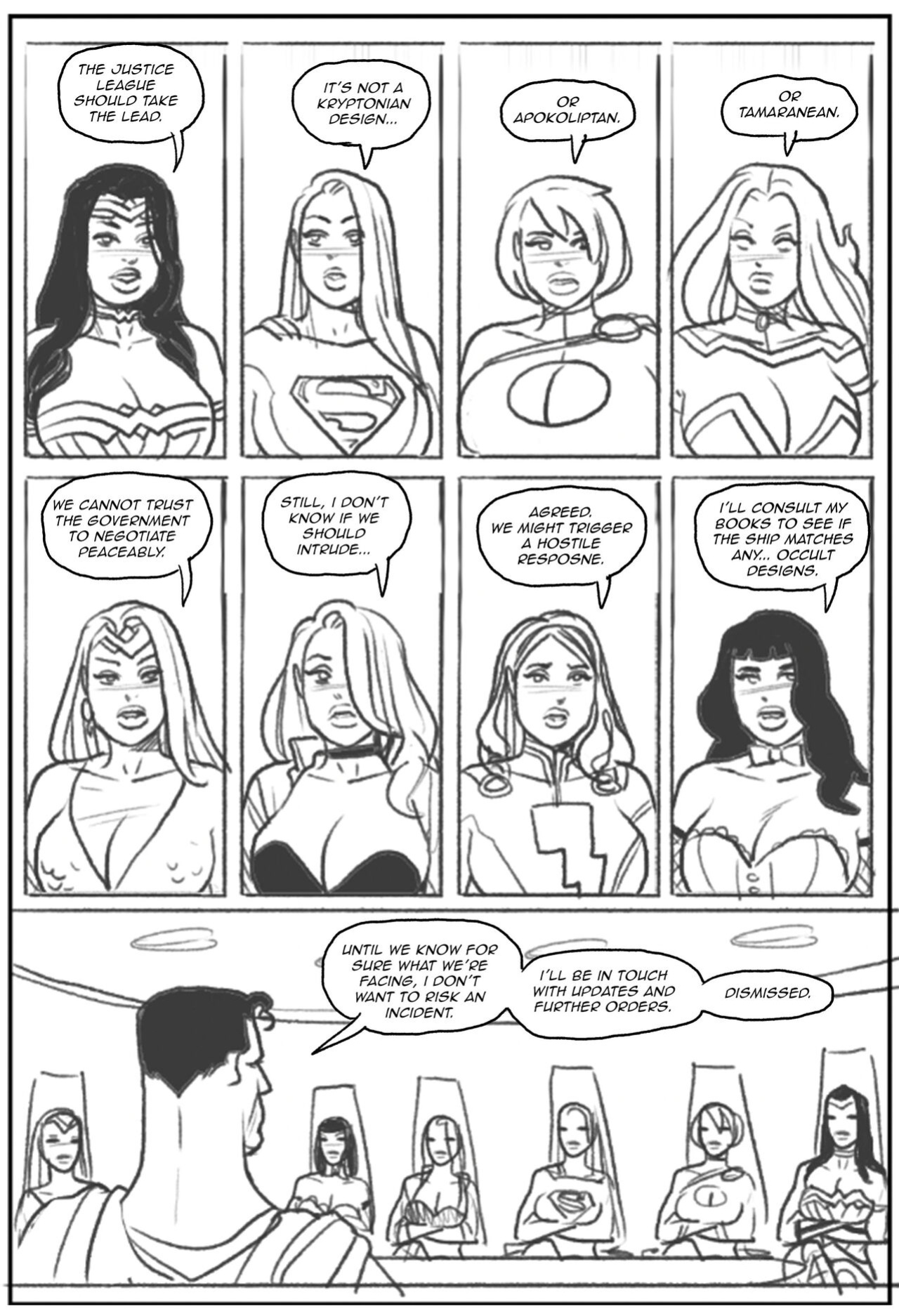 [Pegasus] DC Futa - Chapter 1 - Supergirl [COMPLETE]