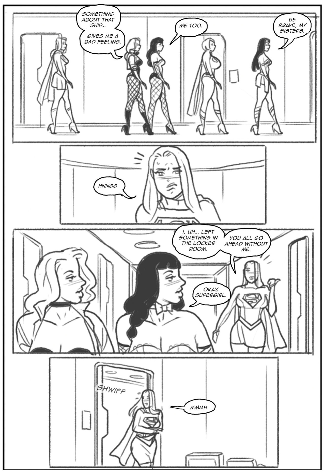 [Pegasus] DC Futa - Chapter 1 - Supergirl [COMPLETE]