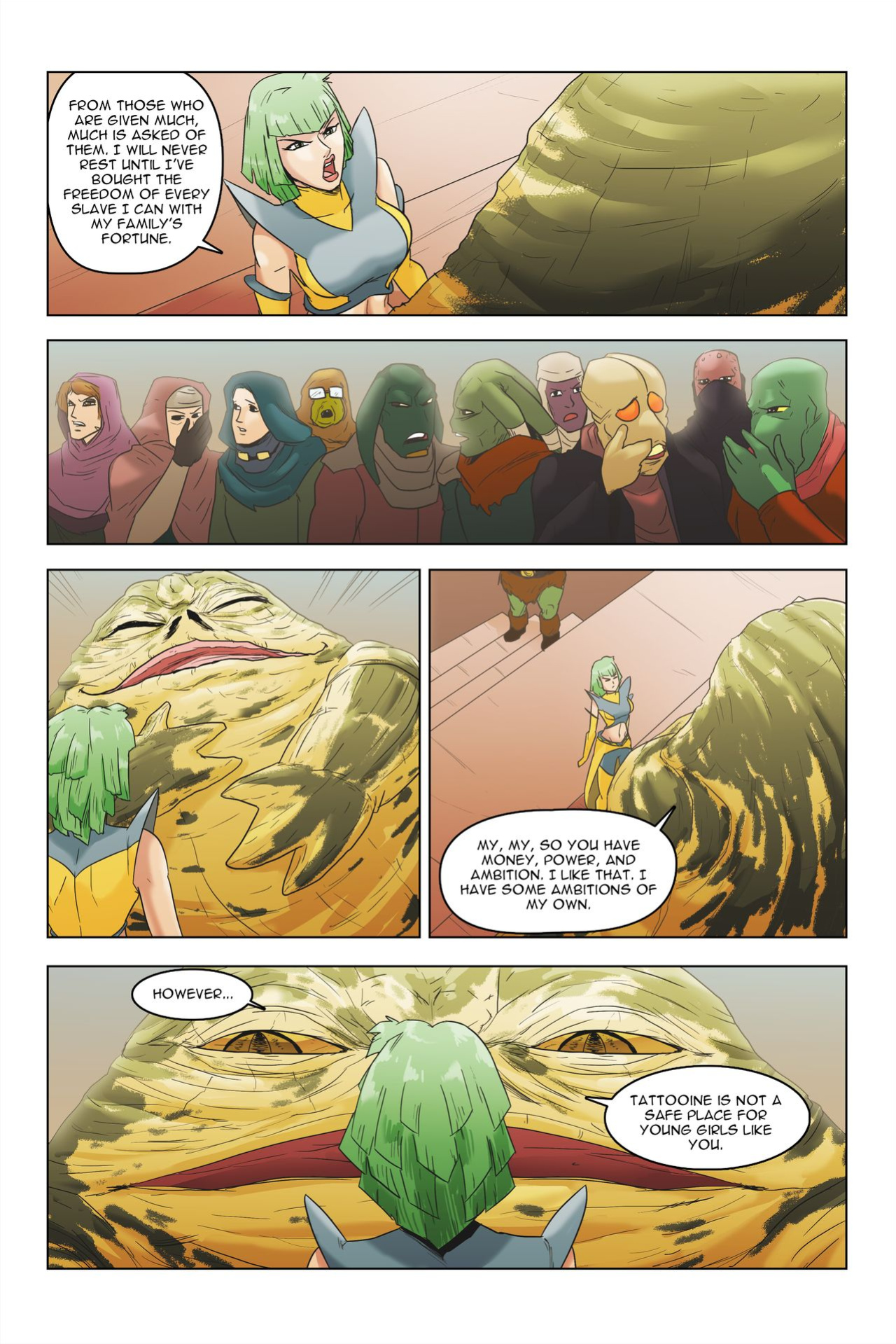 A Hutt´s Hospitality (Star Wars)