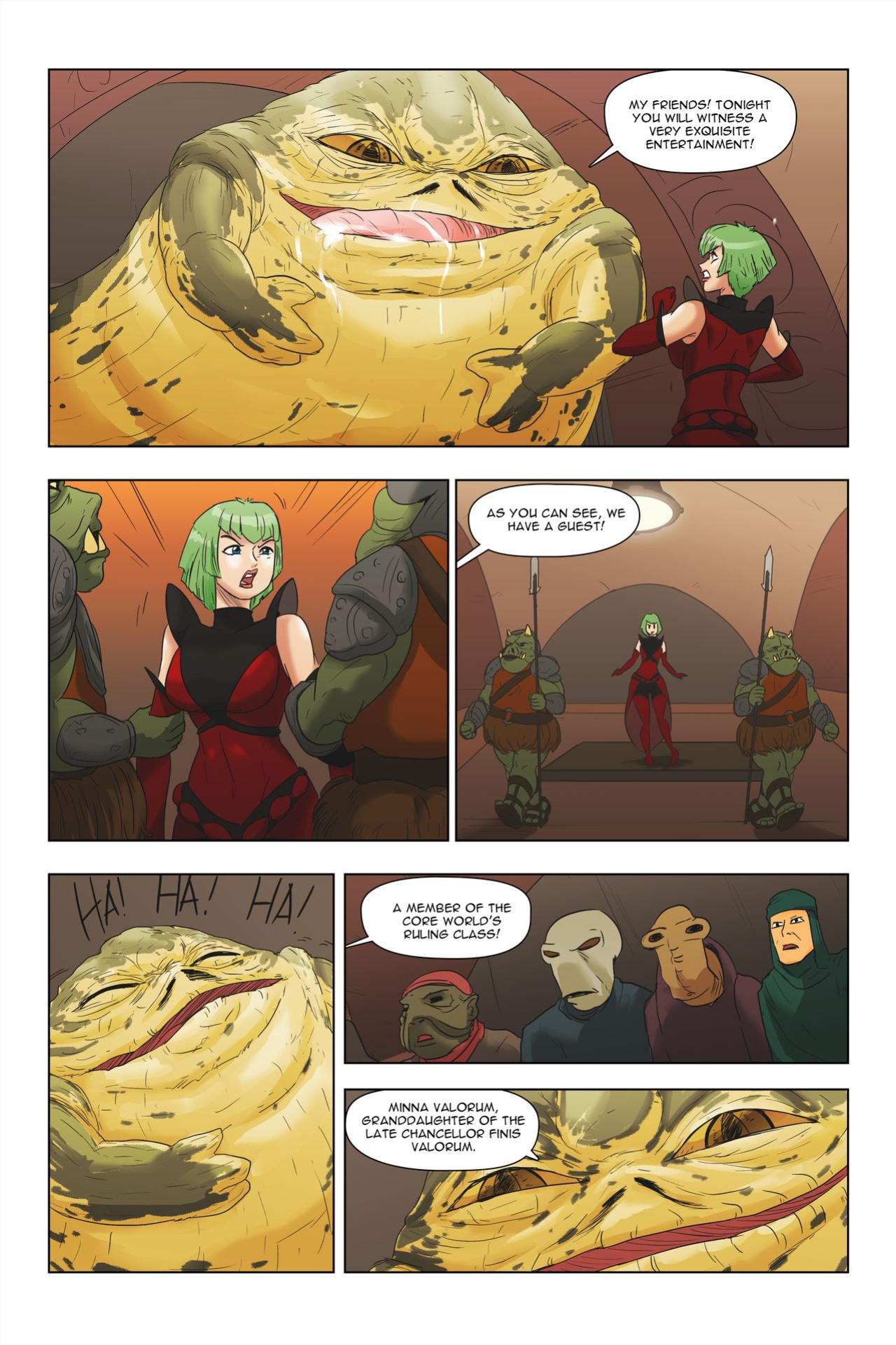 A Hutt´s Hospitality (Star Wars)