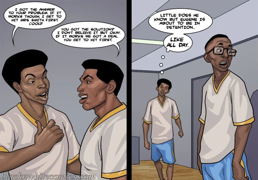 Detention [BlackNWhiteComics] - 3