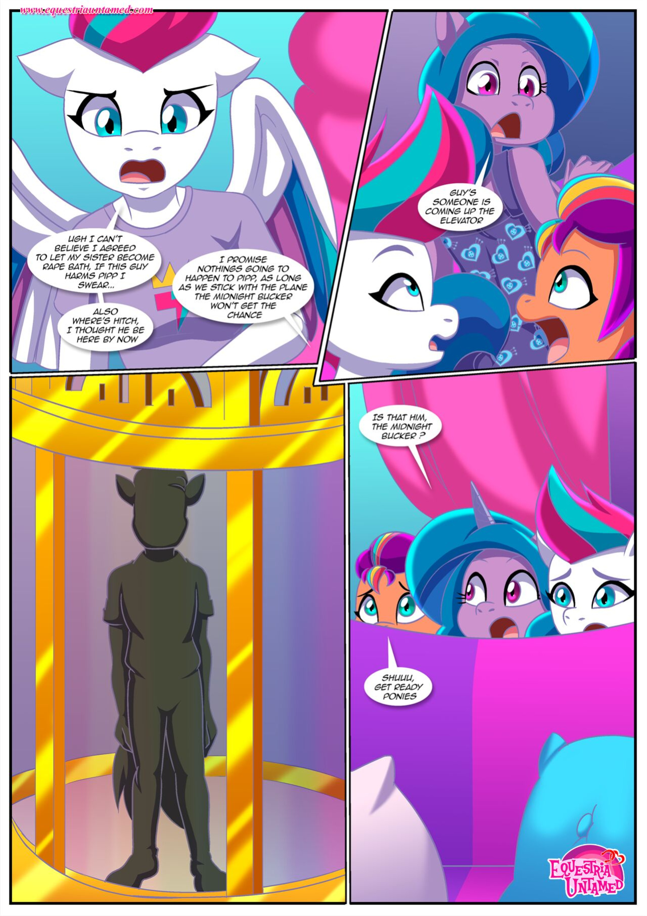[Palcomix] The Midnight Bucker | (My Little Pony: A New Generation)