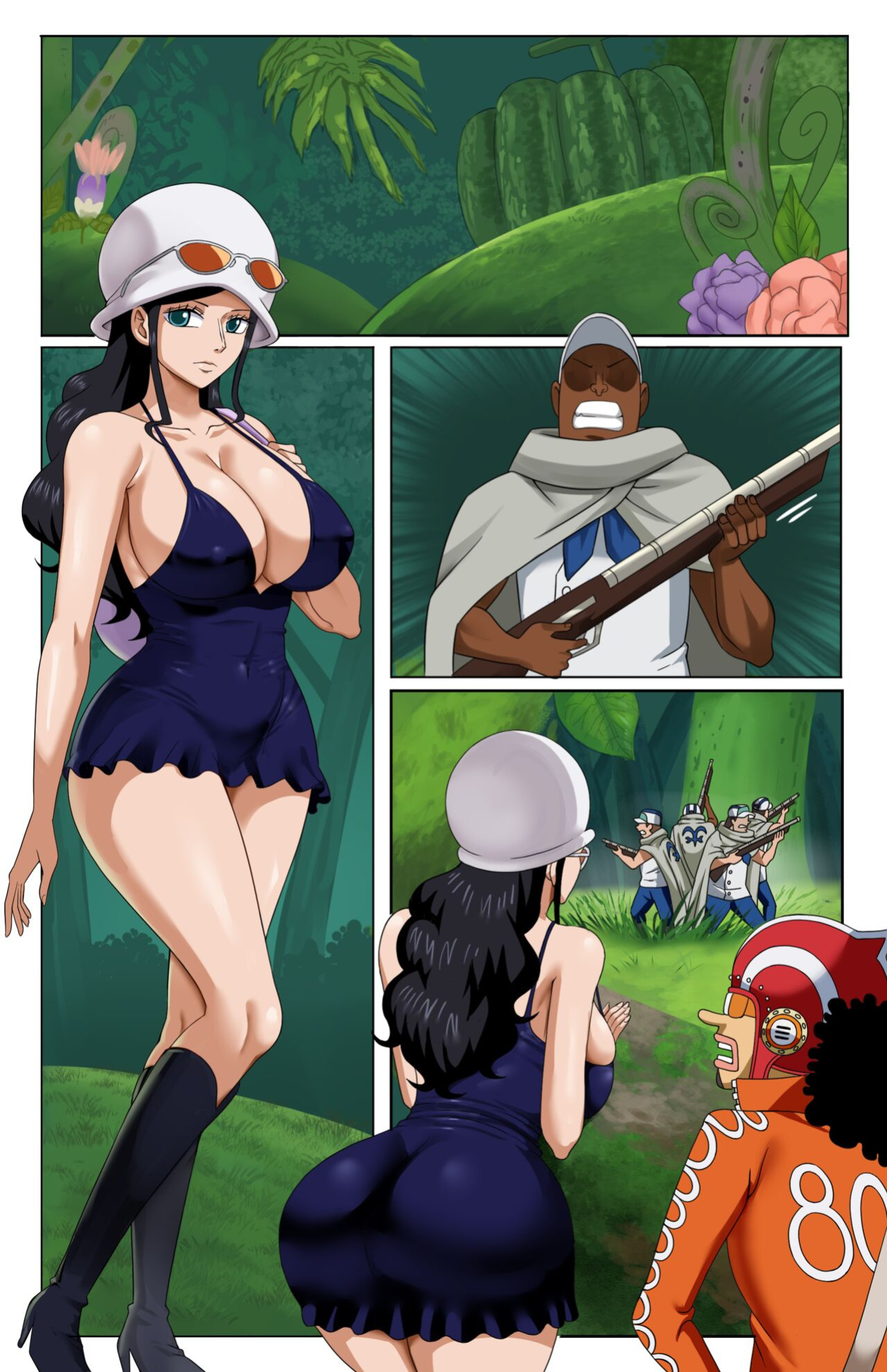 [Pink Pawg] Forest Mission (One Piece)