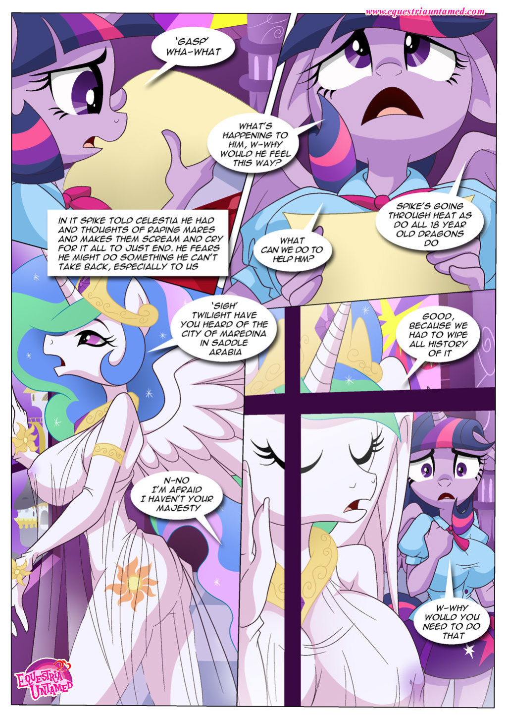 Palcomix Dragon mating series (Completed)