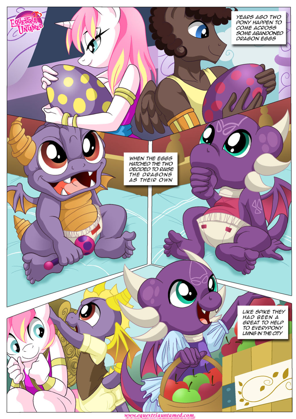 Palcomix Dragon mating series (Completed)