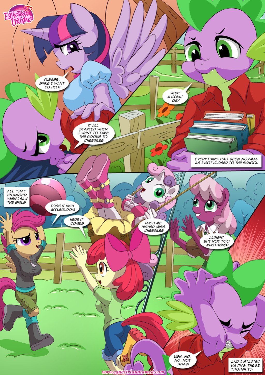 Palcomix Dragon mating series (Completed)
