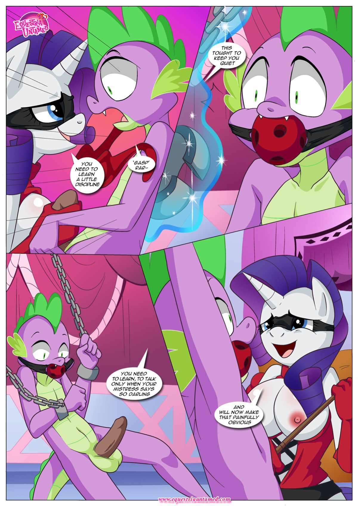 Palcomix Dragon mating series (Completed)