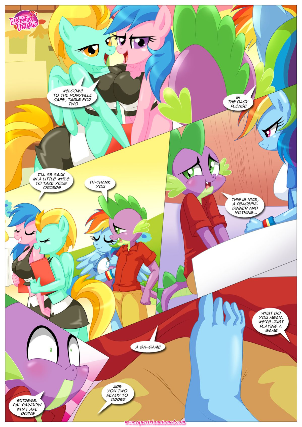 Palcomix Dragon mating series (Completed)
