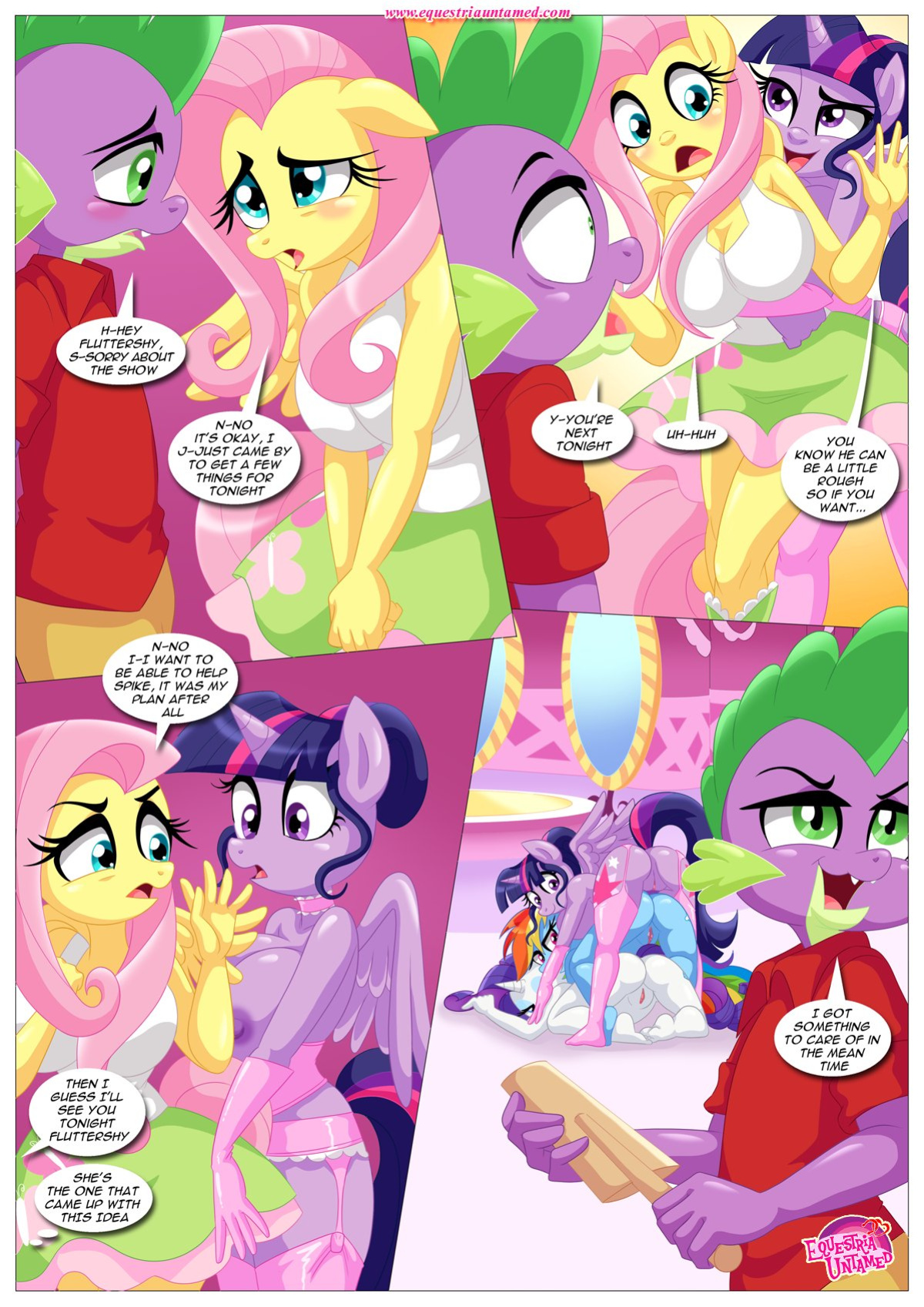 Palcomix Dragon mating series (Completed)