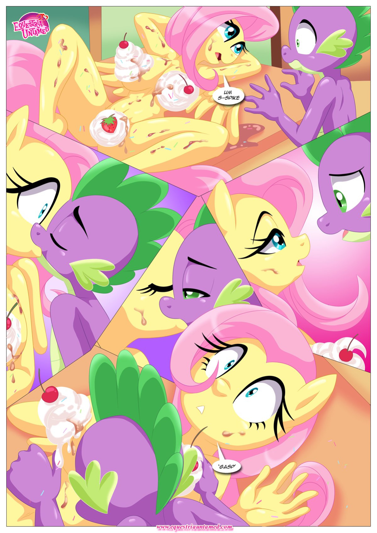 Palcomix Dragon mating series (Completed)