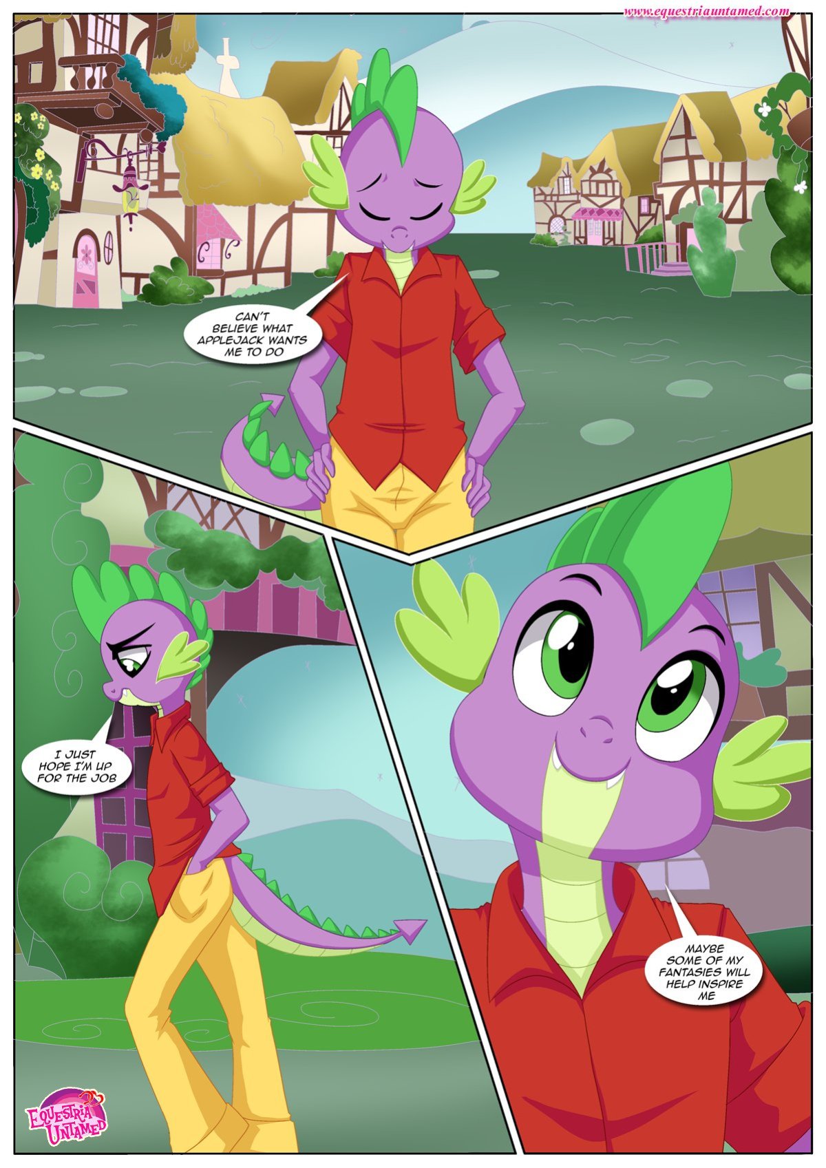 Palcomix Dragon mating series (Completed)