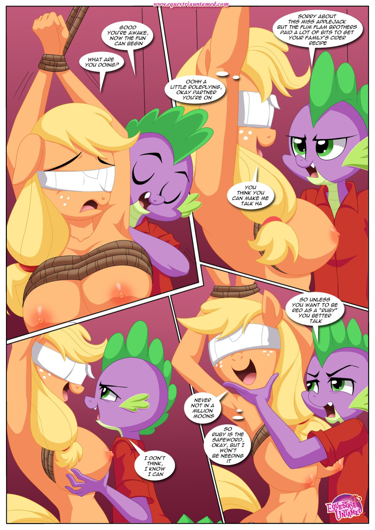 Palcomix Dragon mating series (Completed)