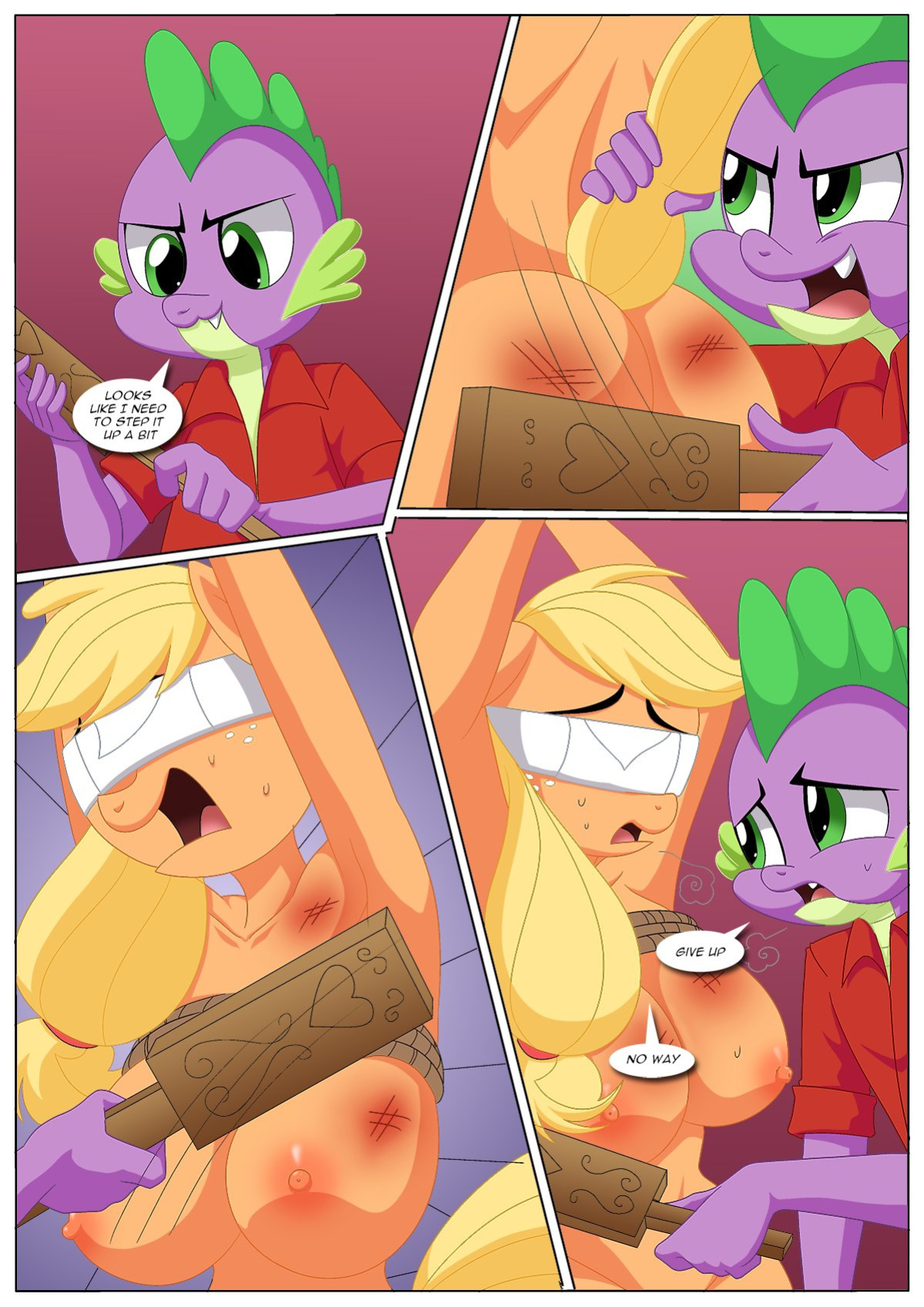 Palcomix Dragon mating series (Completed)