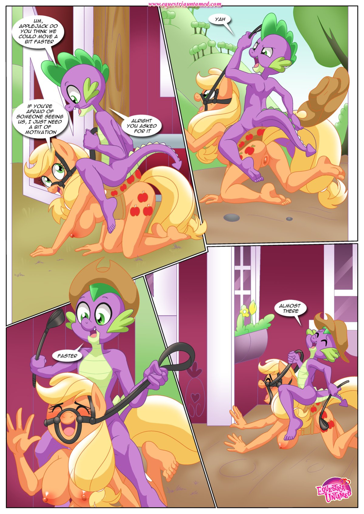 Palcomix Dragon mating series (Completed)
