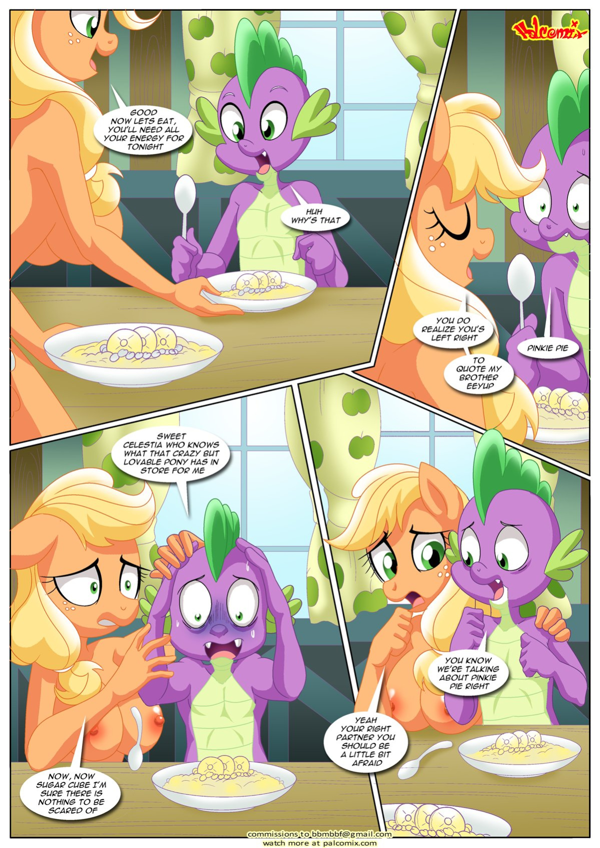 Palcomix Dragon mating series (Completed)