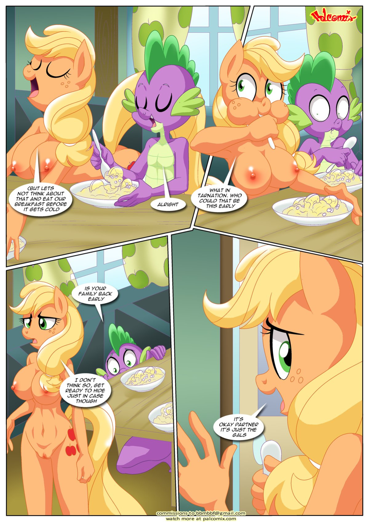 Palcomix Dragon mating series (Completed)
