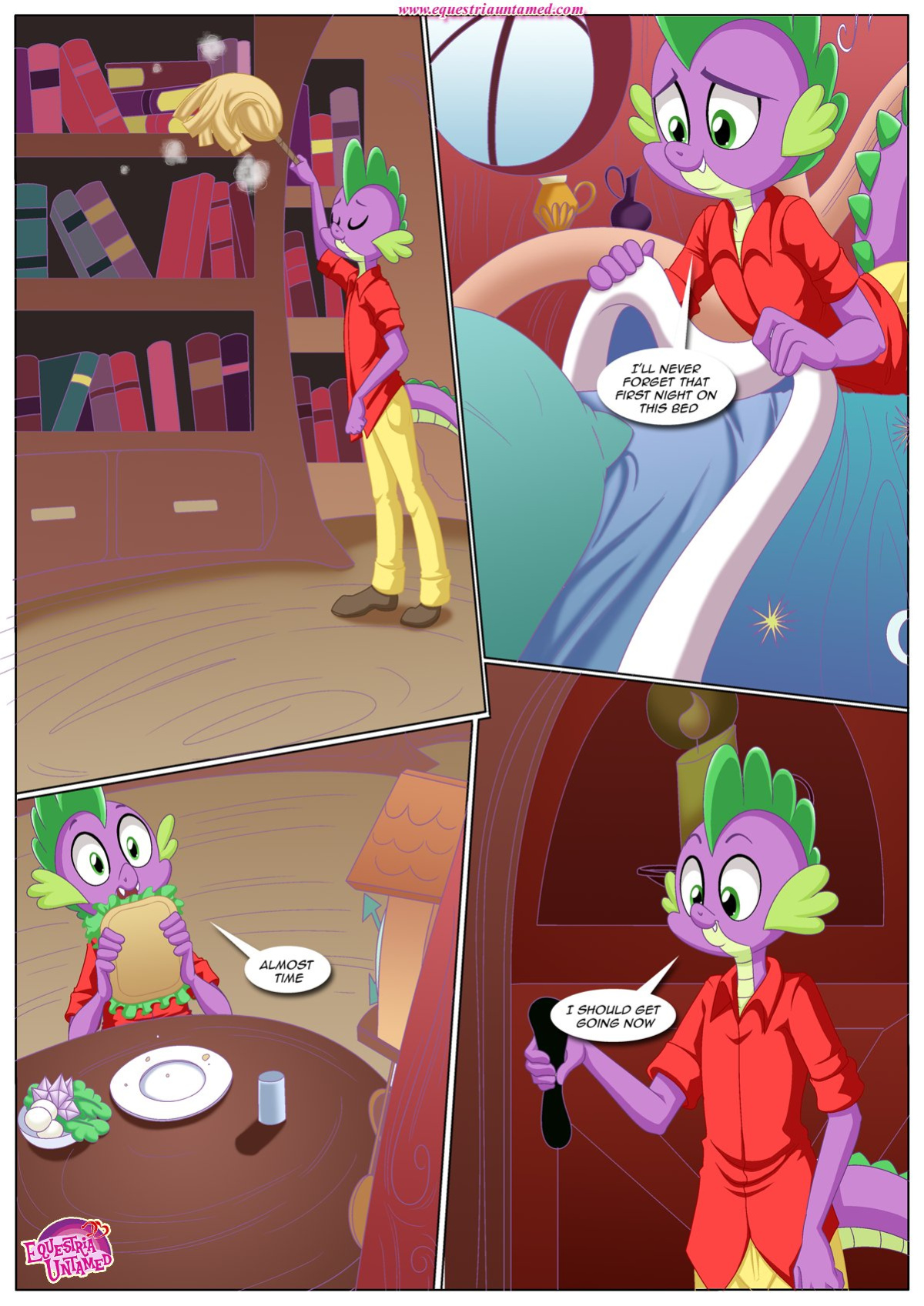 Palcomix Dragon mating series (Completed)