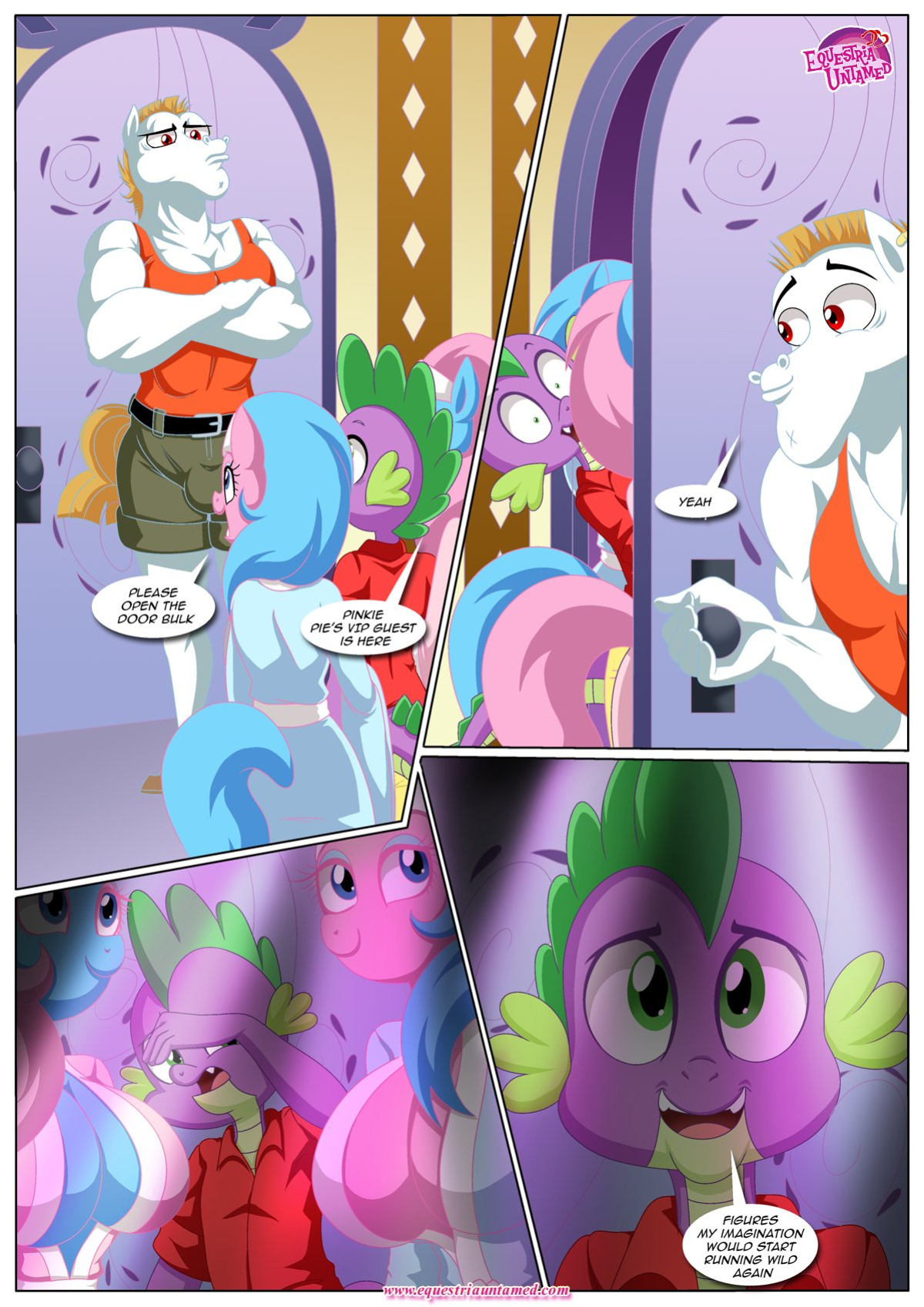 Palcomix Dragon mating series (Completed)
