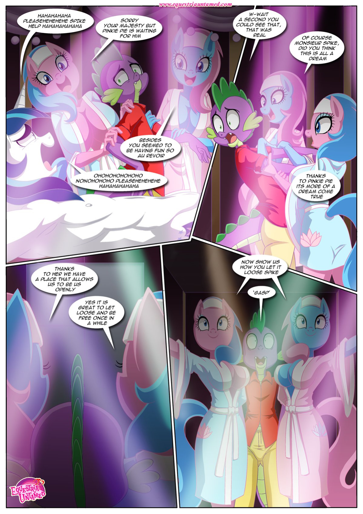 Palcomix Dragon mating series (Completed)