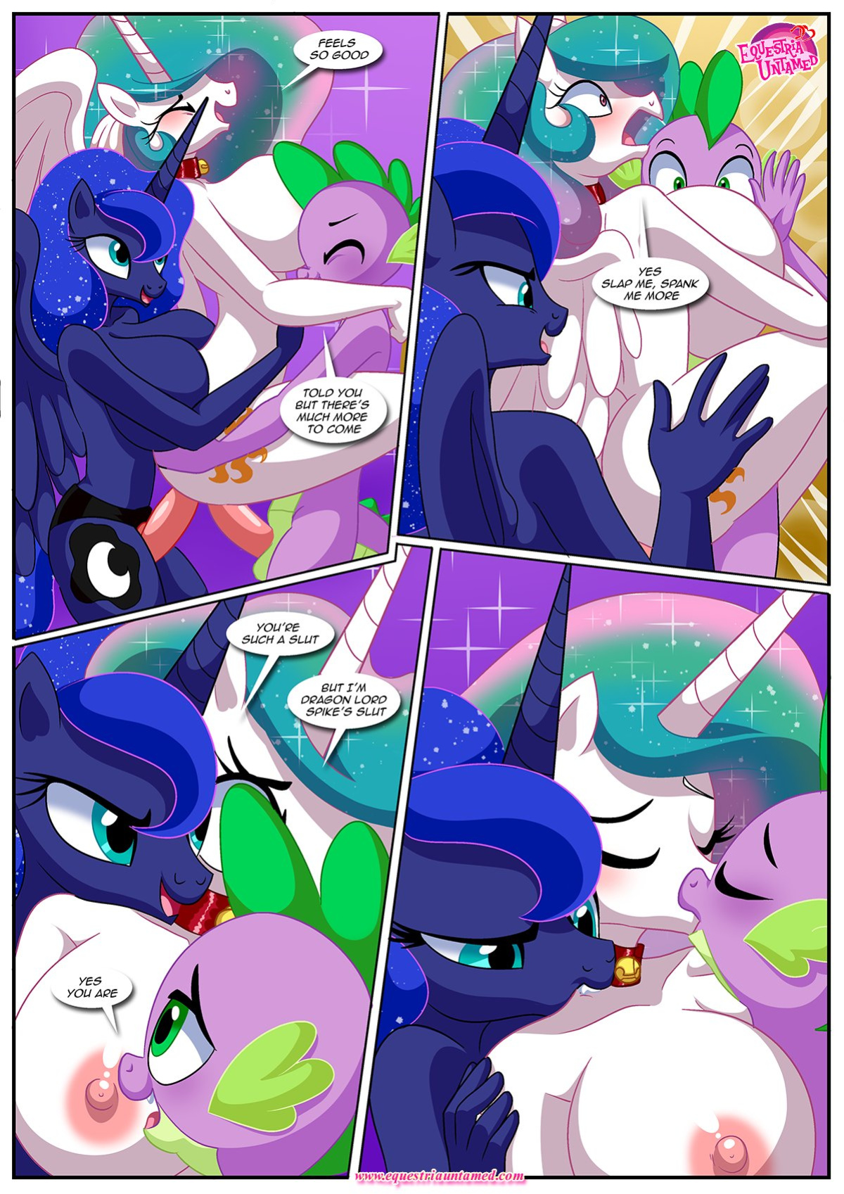 Palcomix Dragon mating series (Completed)
