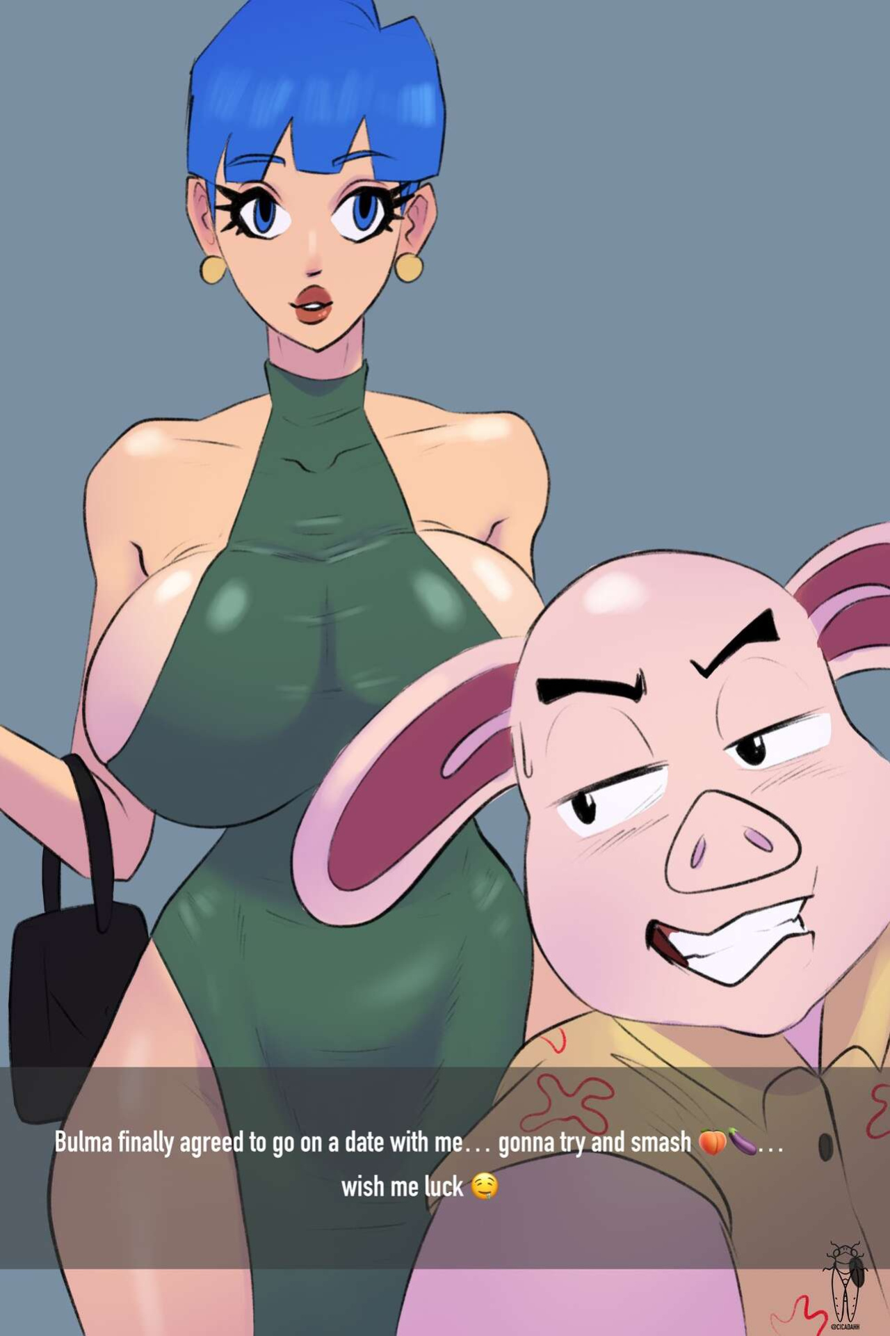 [Cicadahh] El OnlyFans de Oolong 1 (Dragon Ball Super)