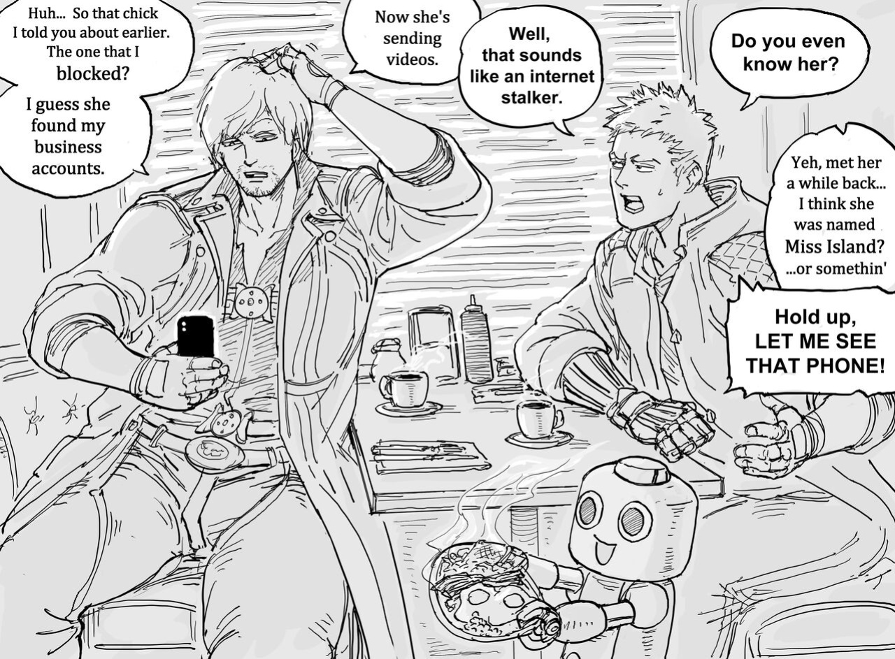 [BB (Baalbuddy)] Nero's Mom (Devil May Cry x Darkstalkers)