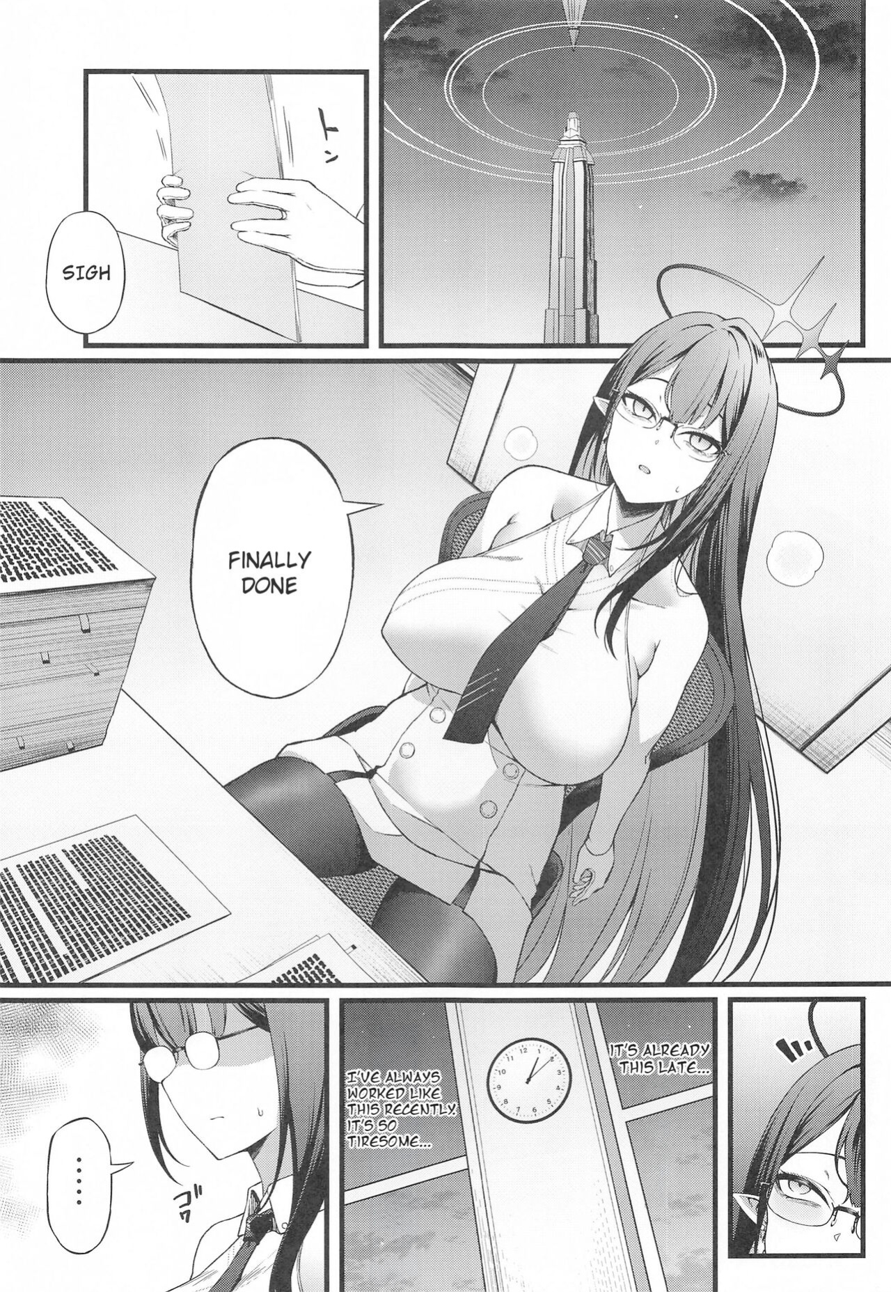 (C102) [Small Marron (Asakura Kukuri)] Nanagami Rin is in Heat (Blue Archive)