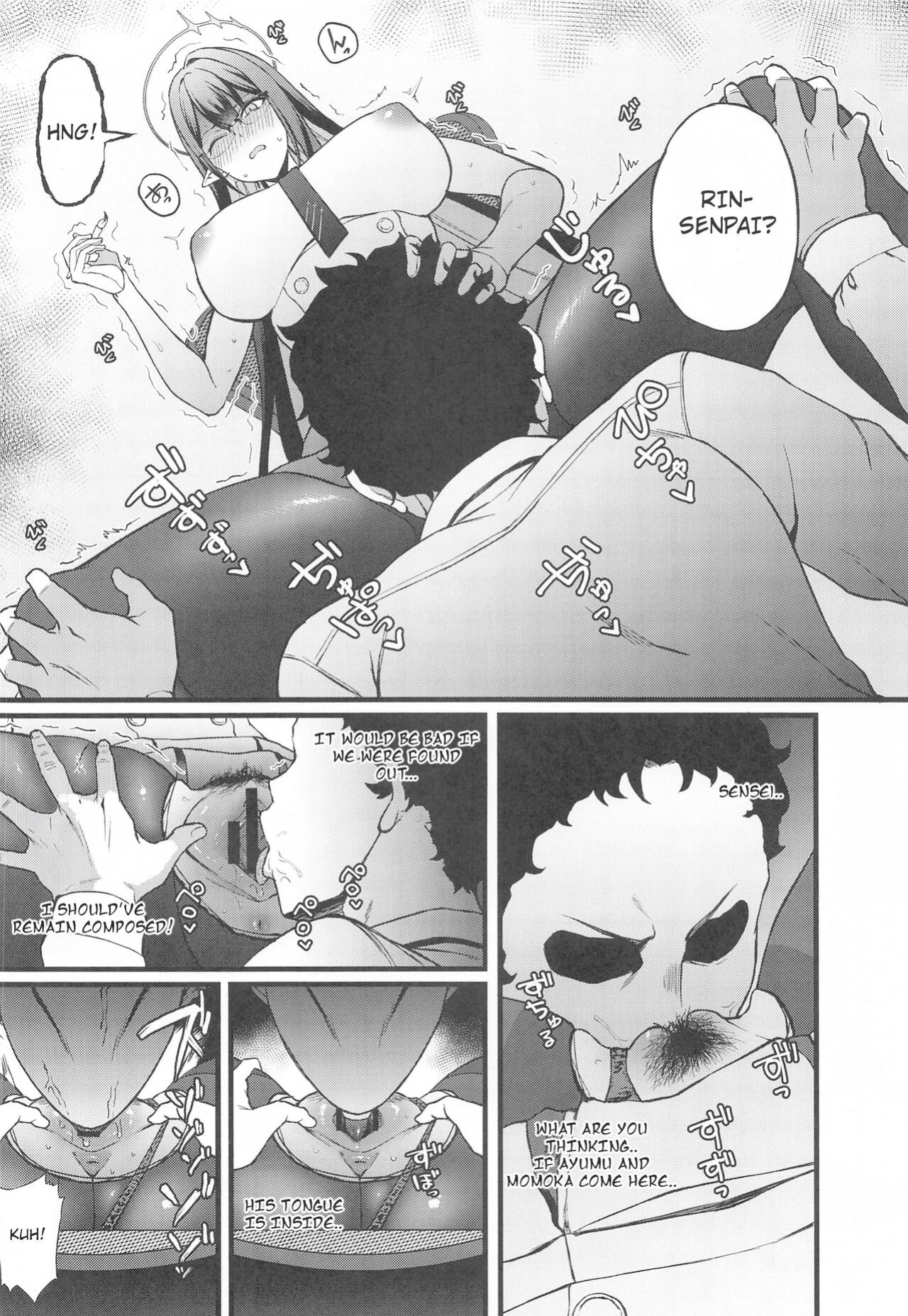 (C102) [Small Marron (Asakura Kukuri)] Nanagami Rin is in Heat (Blue Archive)