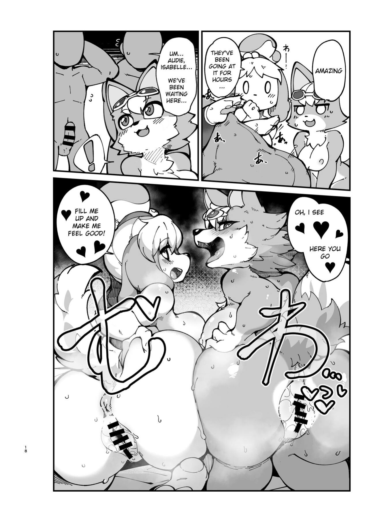 [Fukurou-ya (Fukurou)] Furry Crossing Greet and F*ck!! 2 (Animal Crossing)