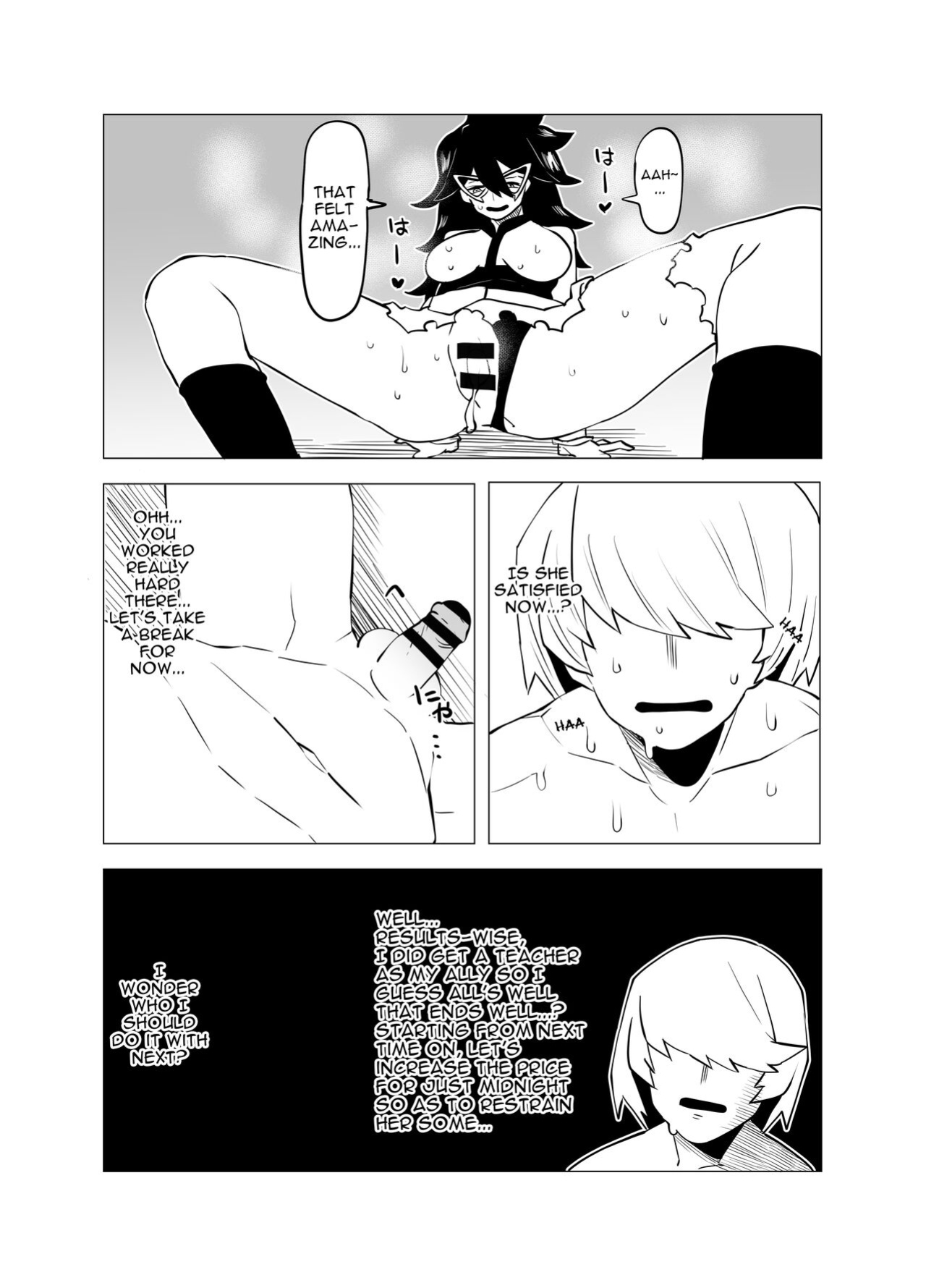[Oekaki Kaki] Teisou Gyakuten Butsu ~Midnight no Baai~ (Boku no Hero Academia) / Inverted Morality Academia ~Midnight's Case~