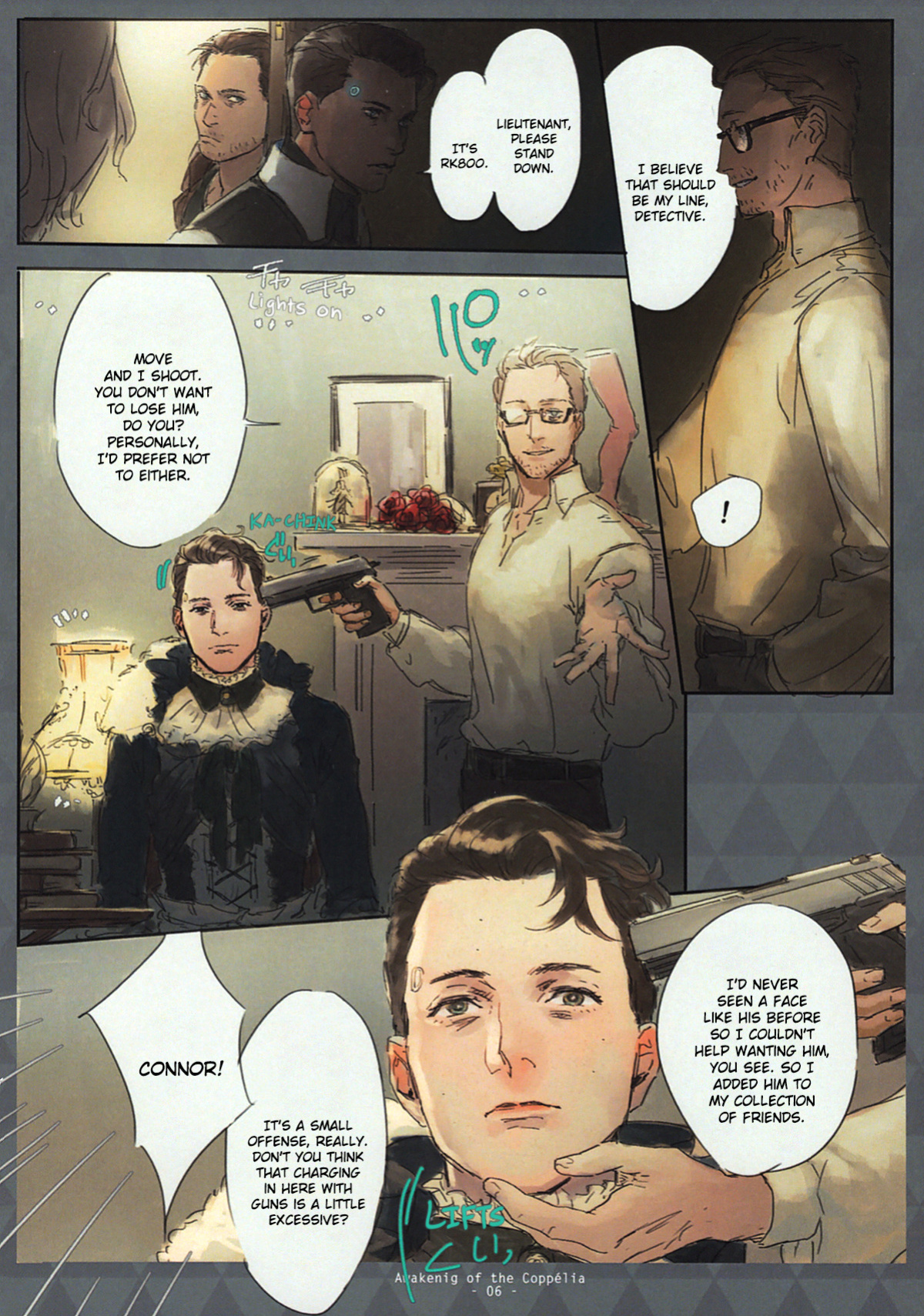 [vegetable] Awakening of Copper (Detroit Become Human)