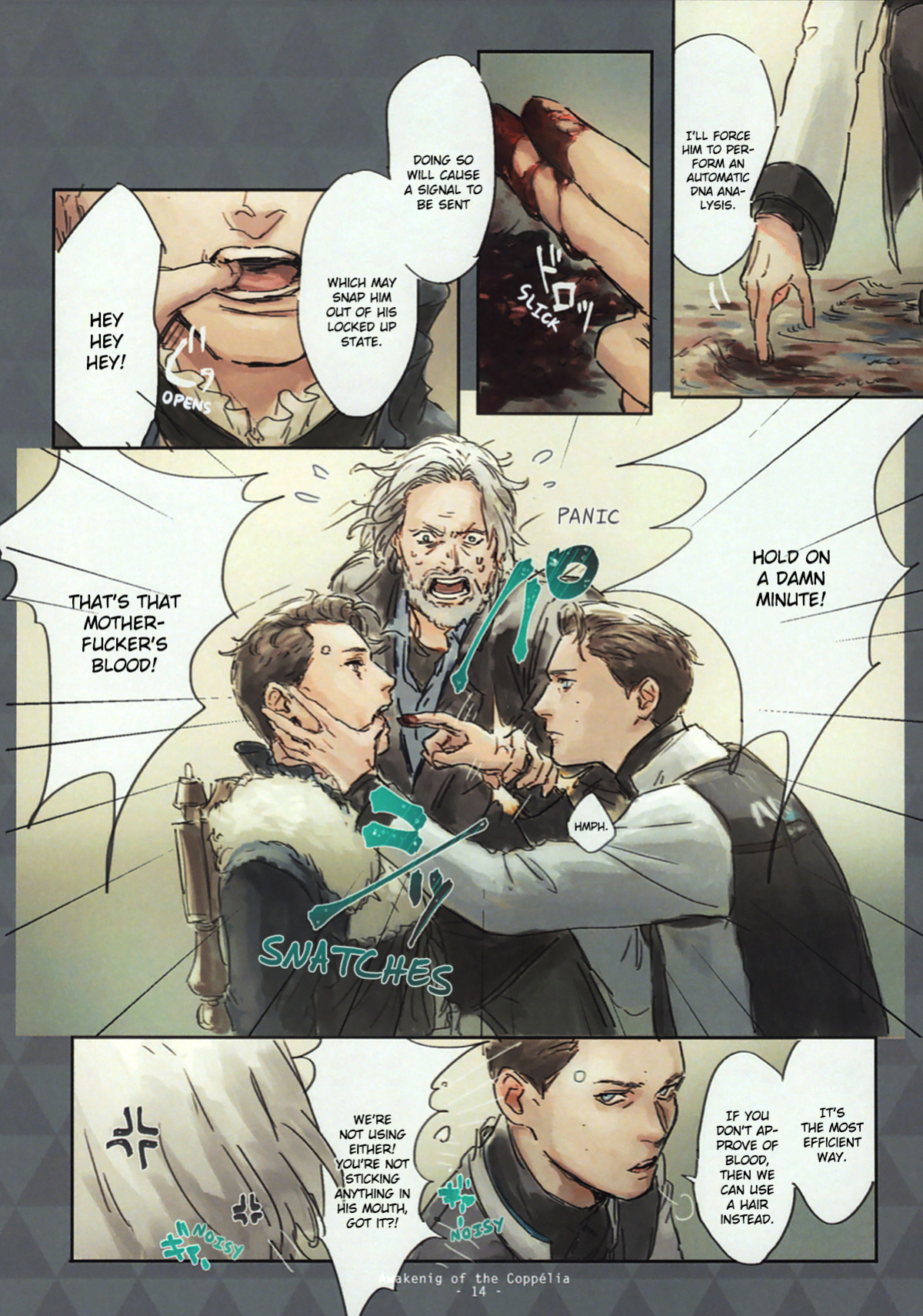 [vegetable] Awakening of Copper (Detroit Become Human)