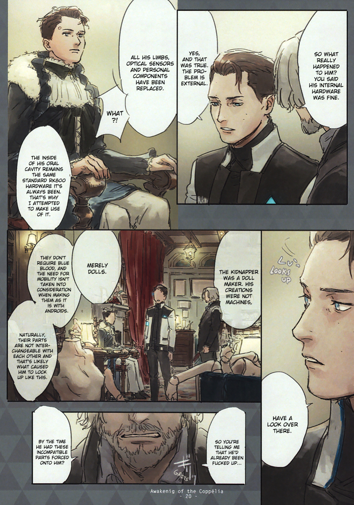 [vegetable] Awakening of Copper (Detroit Become Human)