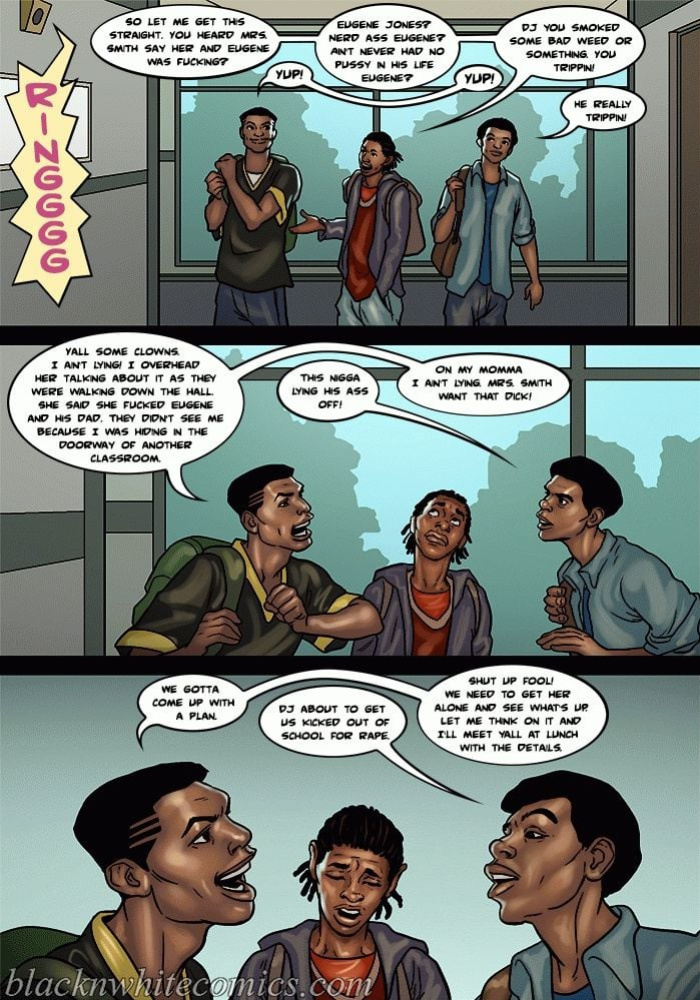 Detention [BlackNWhiteComics] - 2