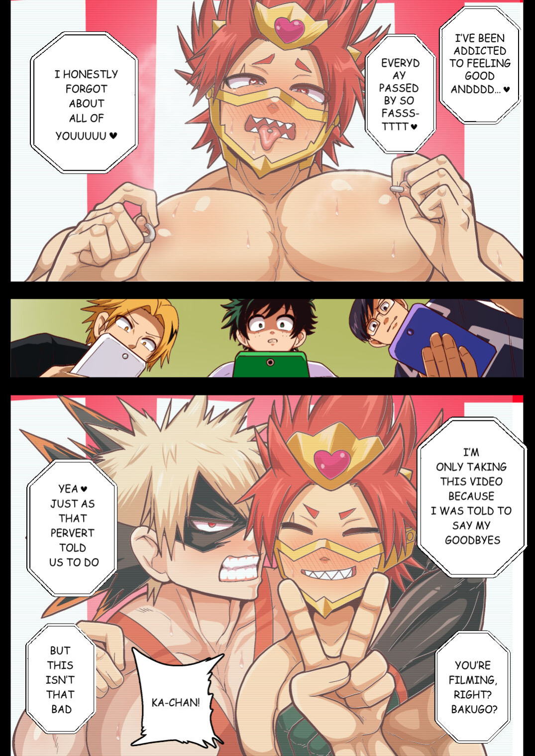 [Akuochisukii Kyoushitsu (Akuochisukii Sensei)] Oji-san no Love Game (Boku no Hero Academia)