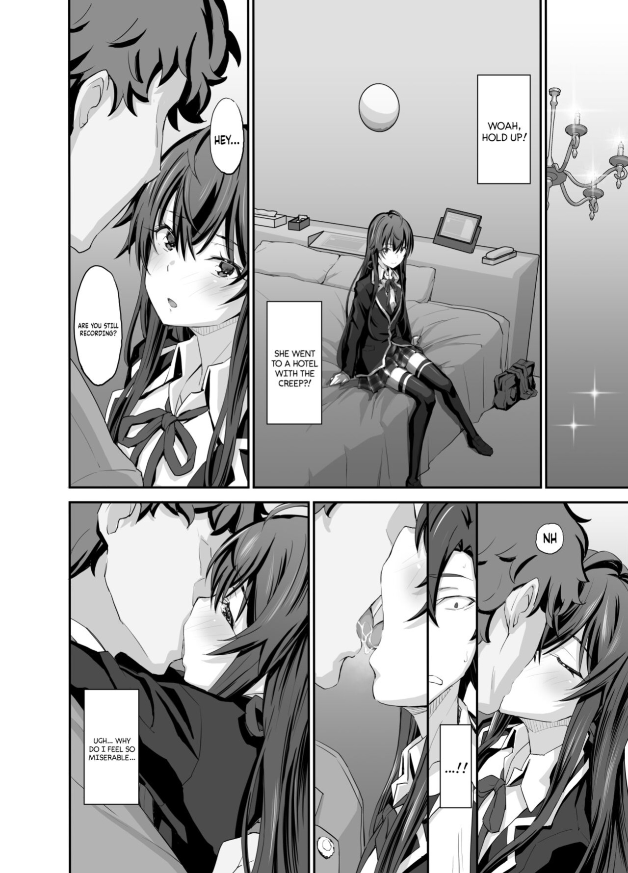 [Miyanchi (Miyagoe Yoshitsuki)] Douse Ore no Seishun Love Come wa DT de Owatteiru. | My Youth Romantic Comedy is Over and I'm Still a Virgin. (Yahari Ore no Seishun Love Come wa Machigatteiru.) [Kinsei Translations]
