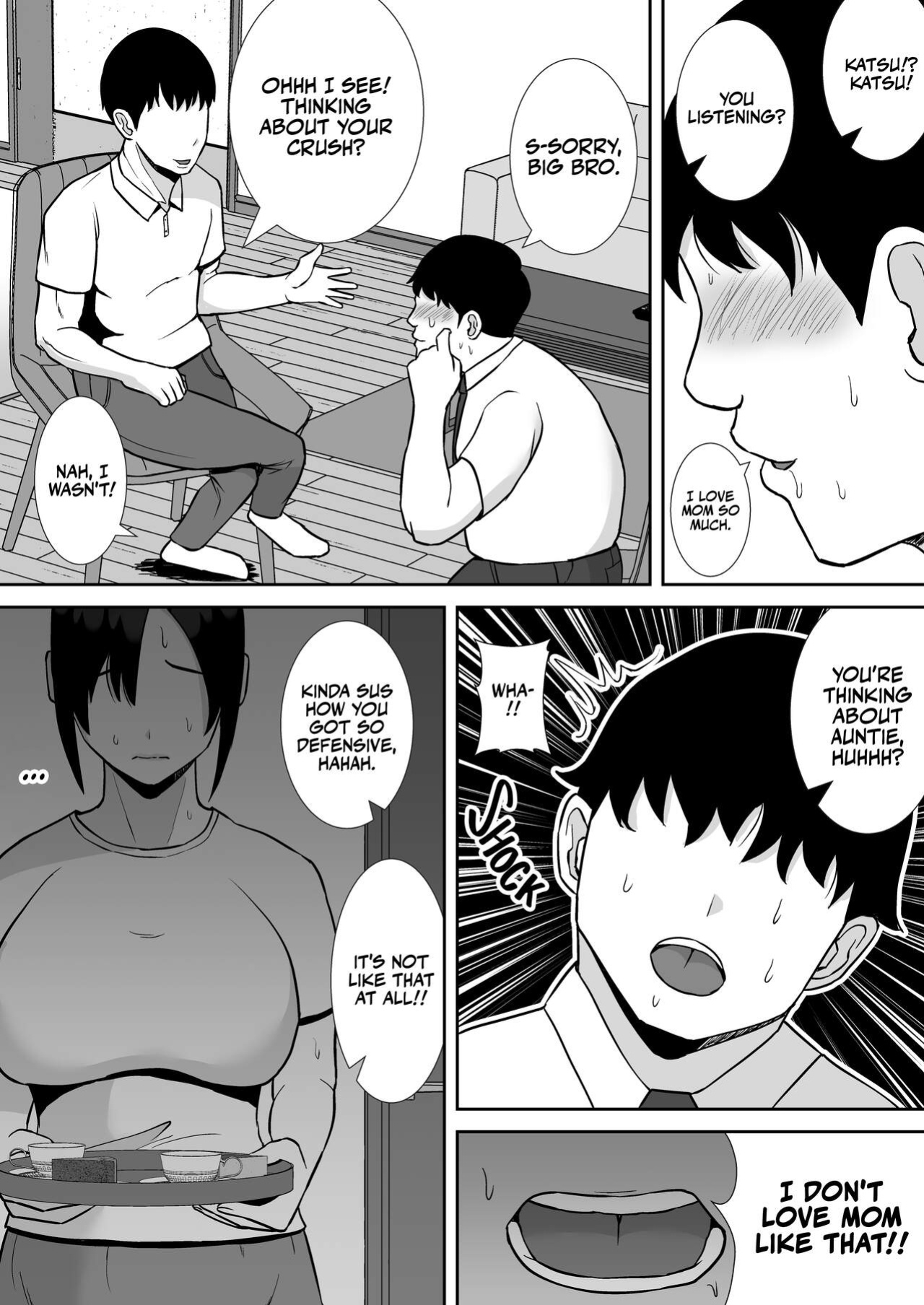 [Smells Like] Daisuki na Kaa-san ga, Boku to Naka ga Ii Kinjo no Onii-chan to Tsukiau Koto ni Natta Hanashi | How My Beloved Mother Ended Up Dating My Close Neighborhood Friend [Team Ama2]