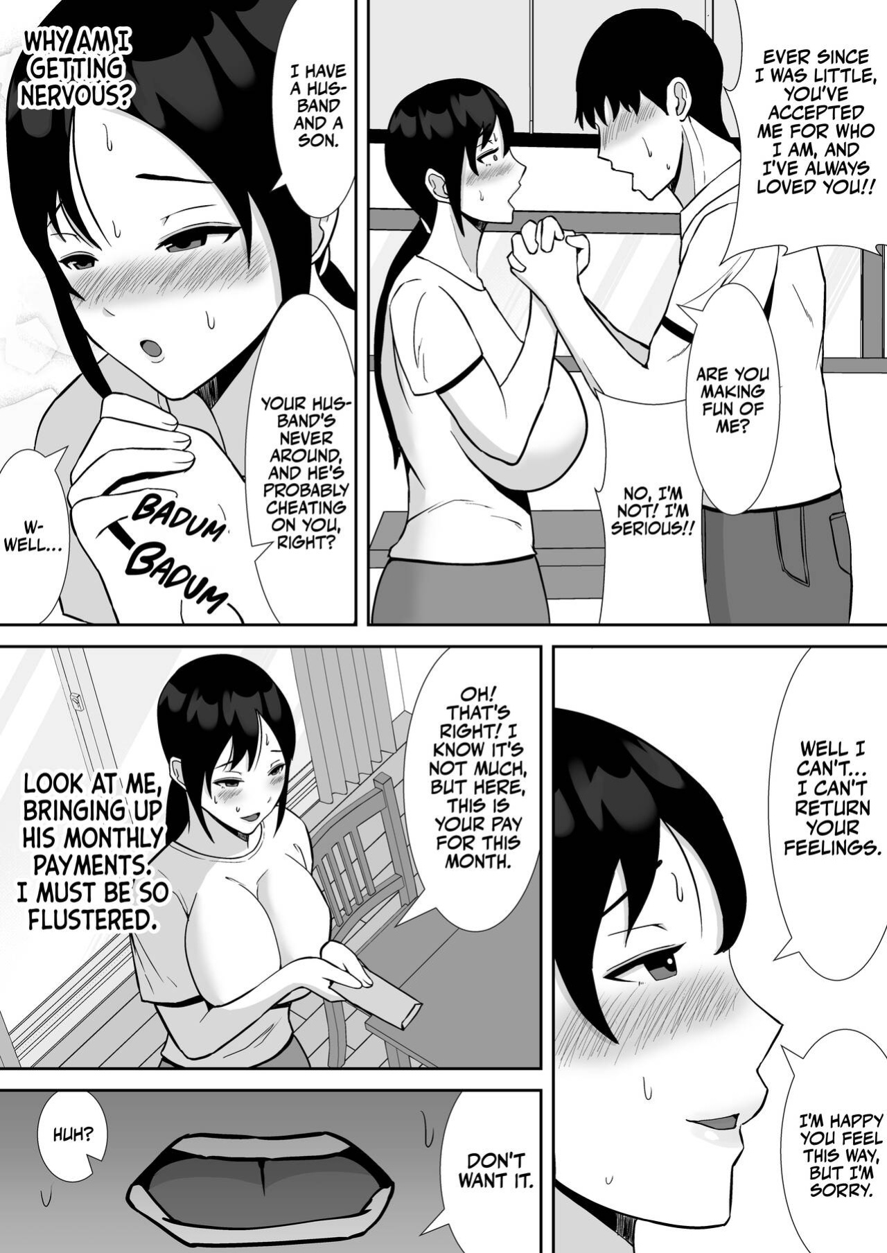 [Smells Like] Daisuki na Kaa-san ga, Boku to Naka ga Ii Kinjo no Onii-chan to Tsukiau Koto ni Natta Hanashi | How My Beloved Mother Ended Up Dating My Close Neighborhood Friend [Team Ama2]