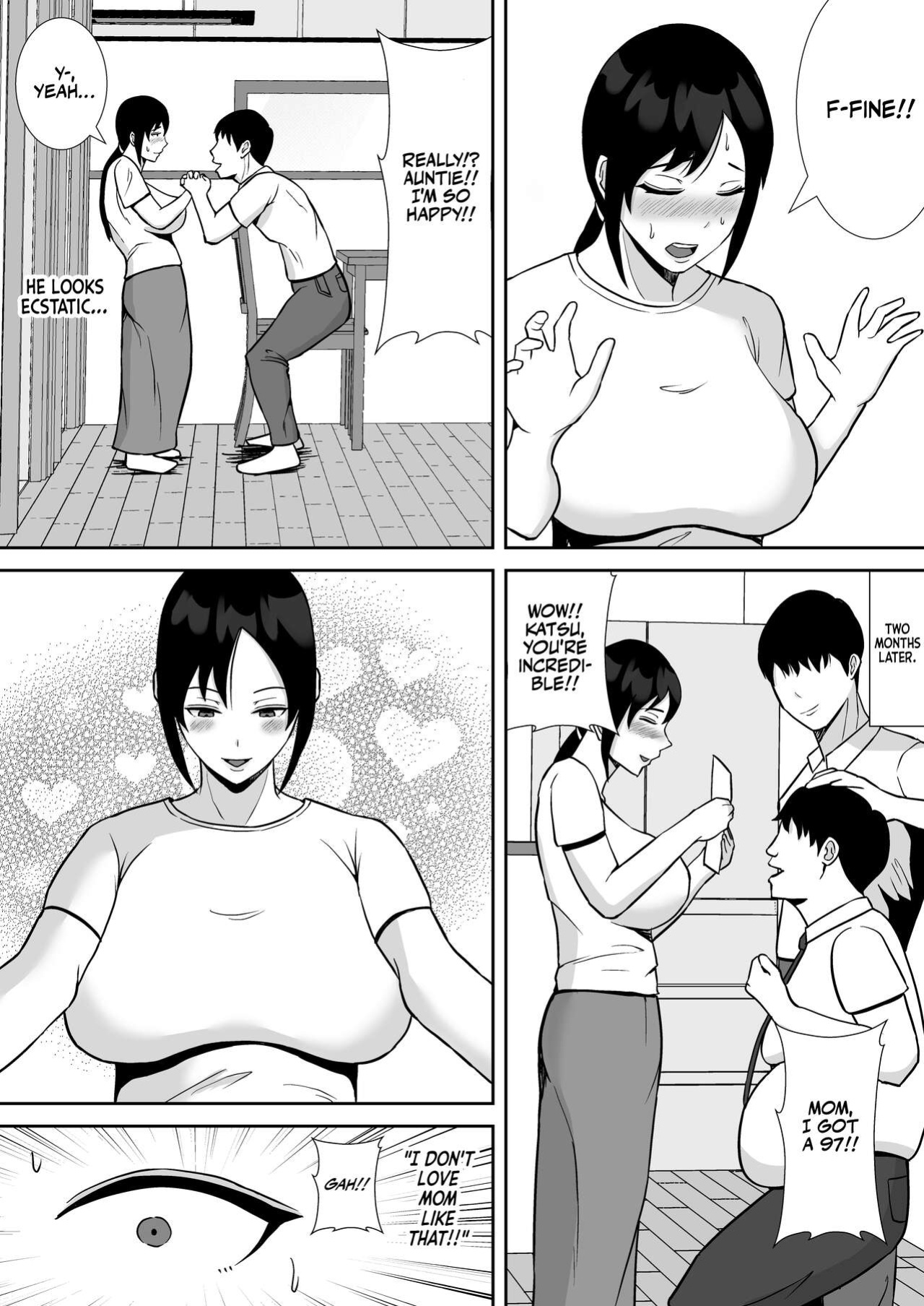 [Smells Like] Daisuki na Kaa-san ga, Boku to Naka ga Ii Kinjo no Onii-chan to Tsukiau Koto ni Natta Hanashi | How My Beloved Mother Ended Up Dating My Close Neighborhood Friend [Team Ama2]
